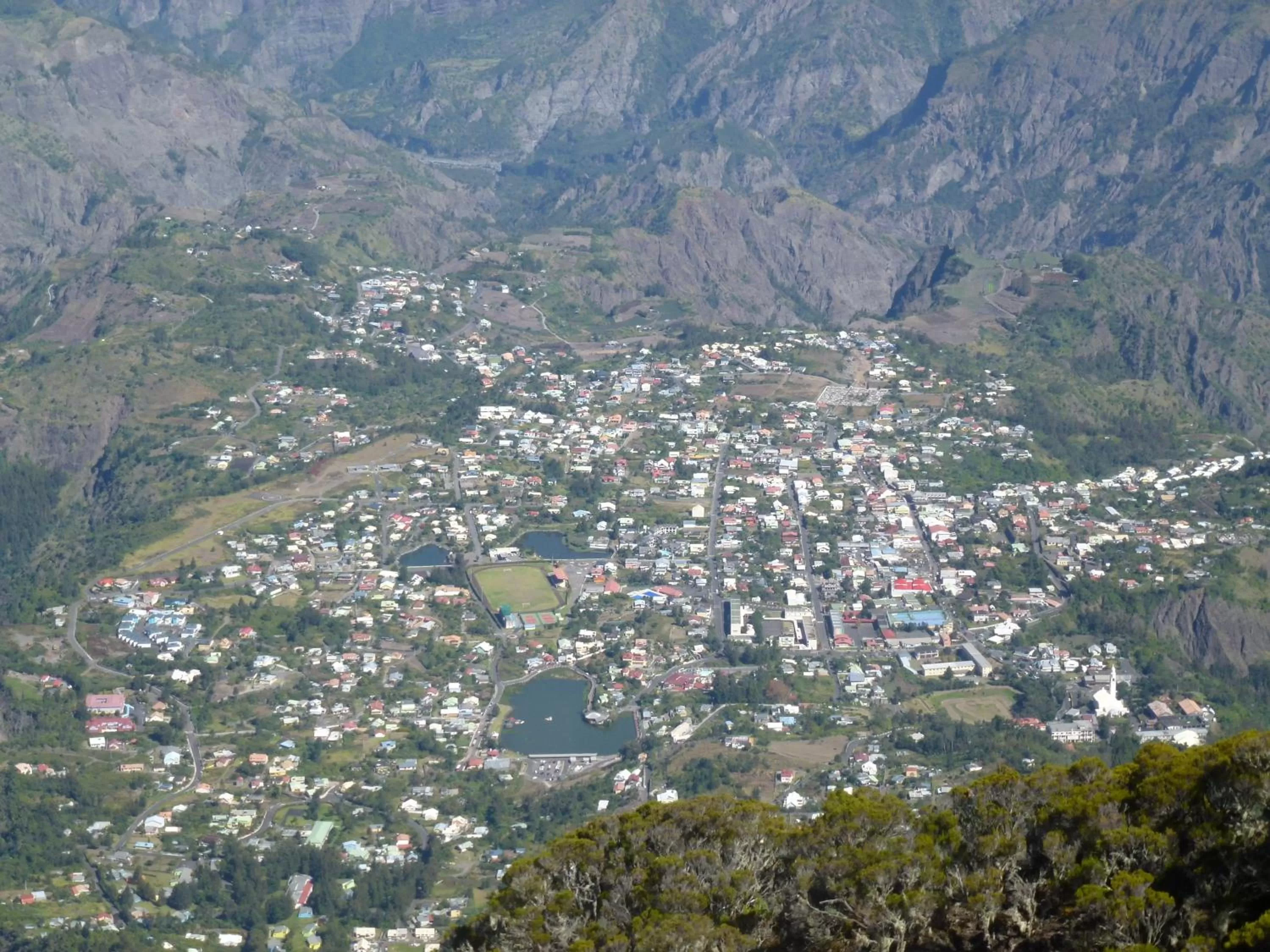 Bird's eye view in Hotel Des Neiges
