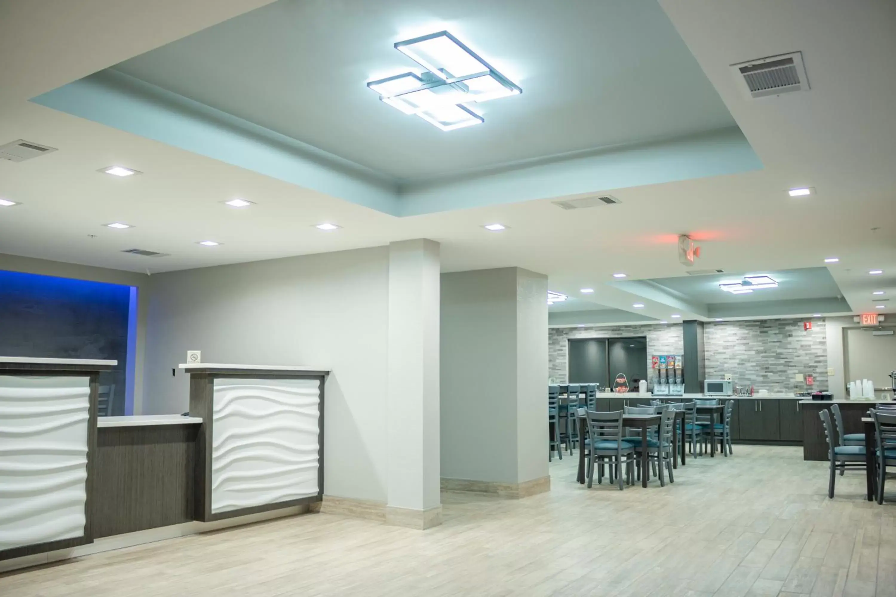 Lobby or reception in Admiral's Inn on Tybee Island