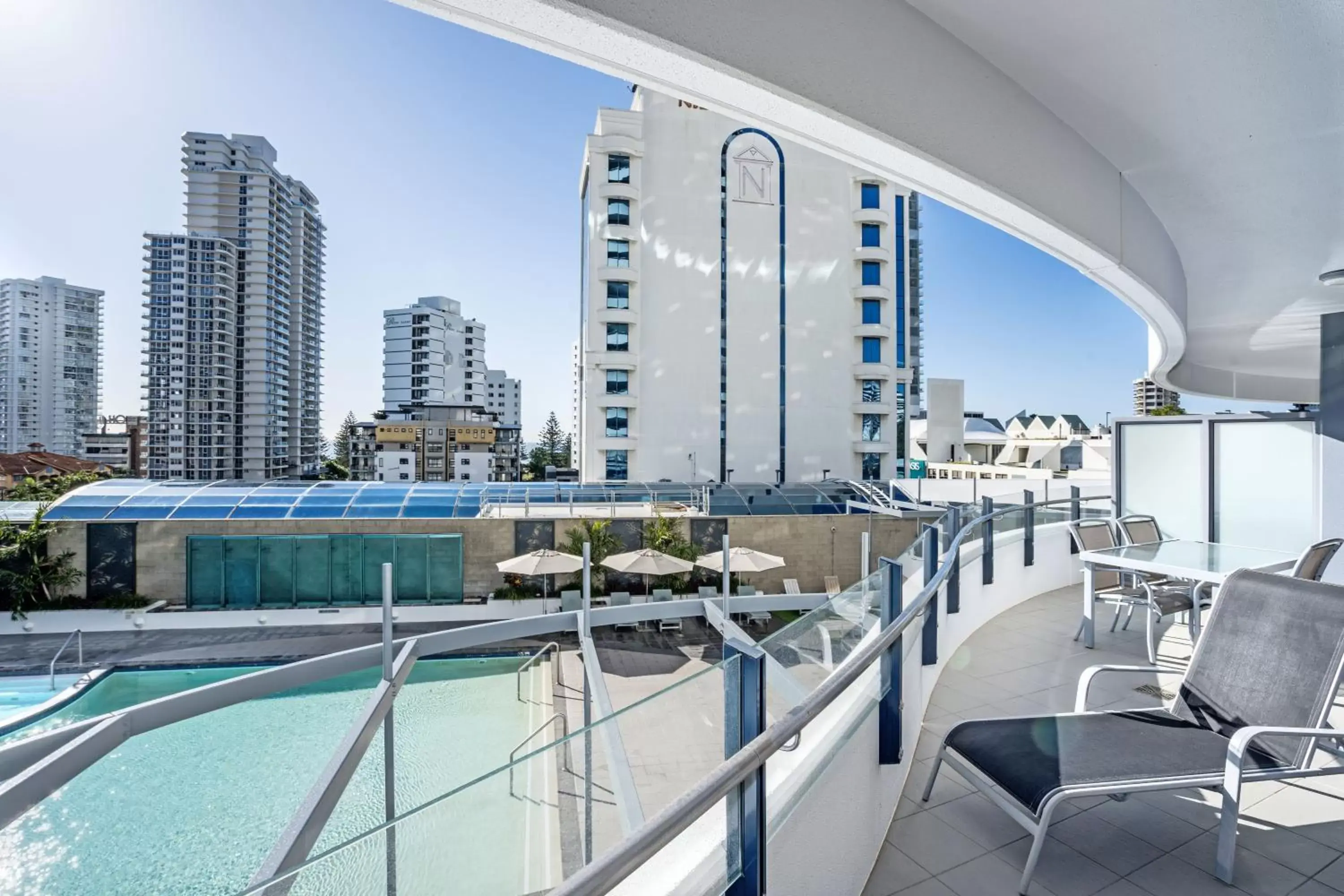 Balcony/Terrace in The Wave Resort