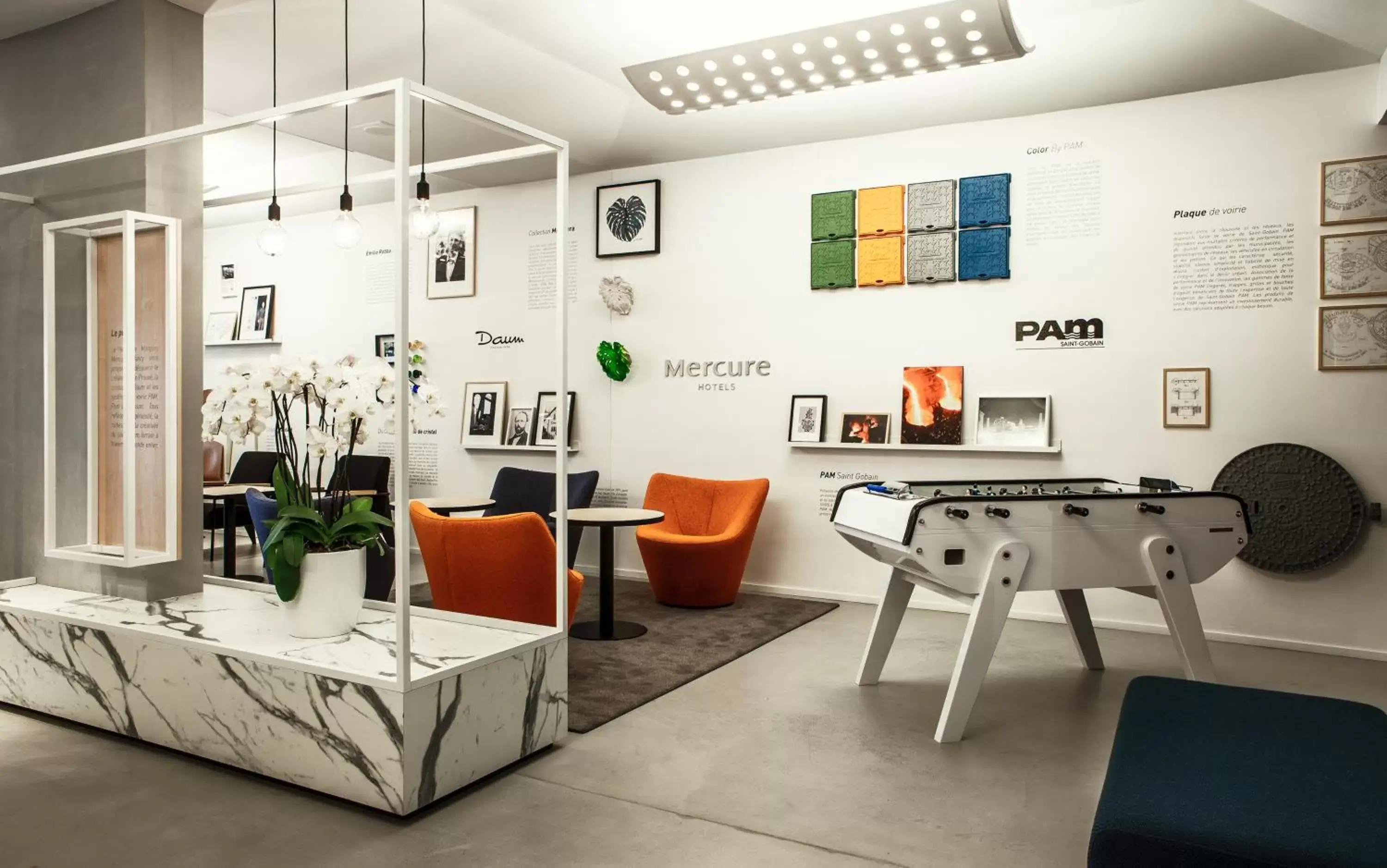 Lobby or reception in Mercure Nancy Centre Gare Lobby or reception in Mercure Nancy Centre Gare