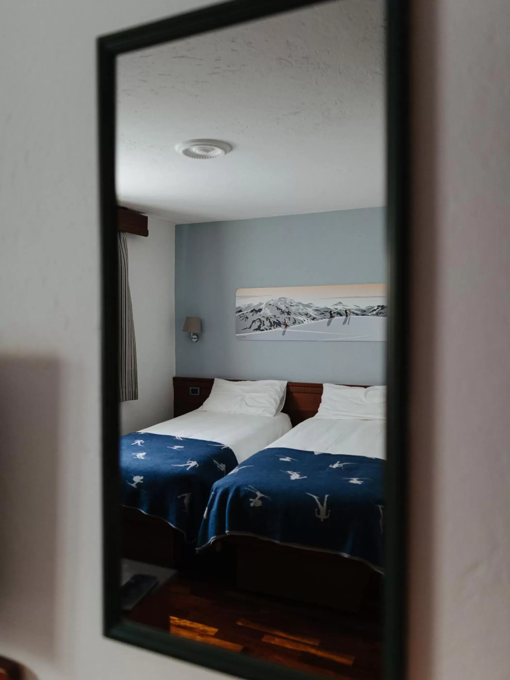 Bed in Hotel Walser Courmayeur