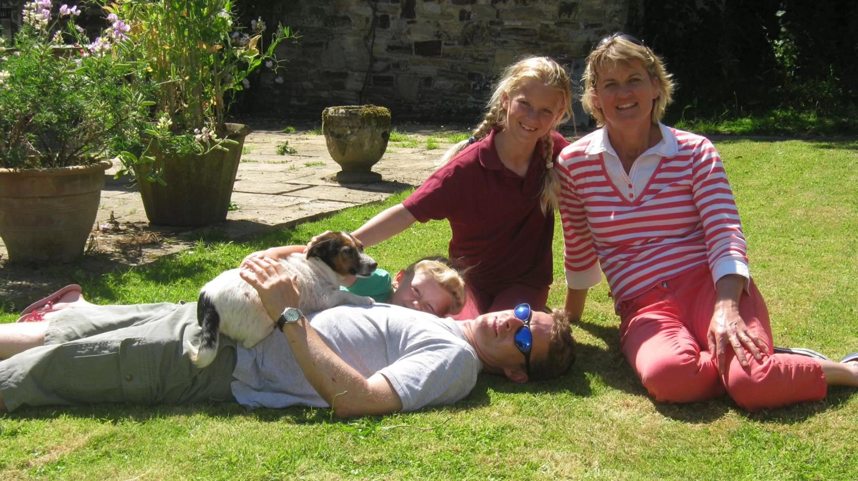 Family in Hollamoor Farm