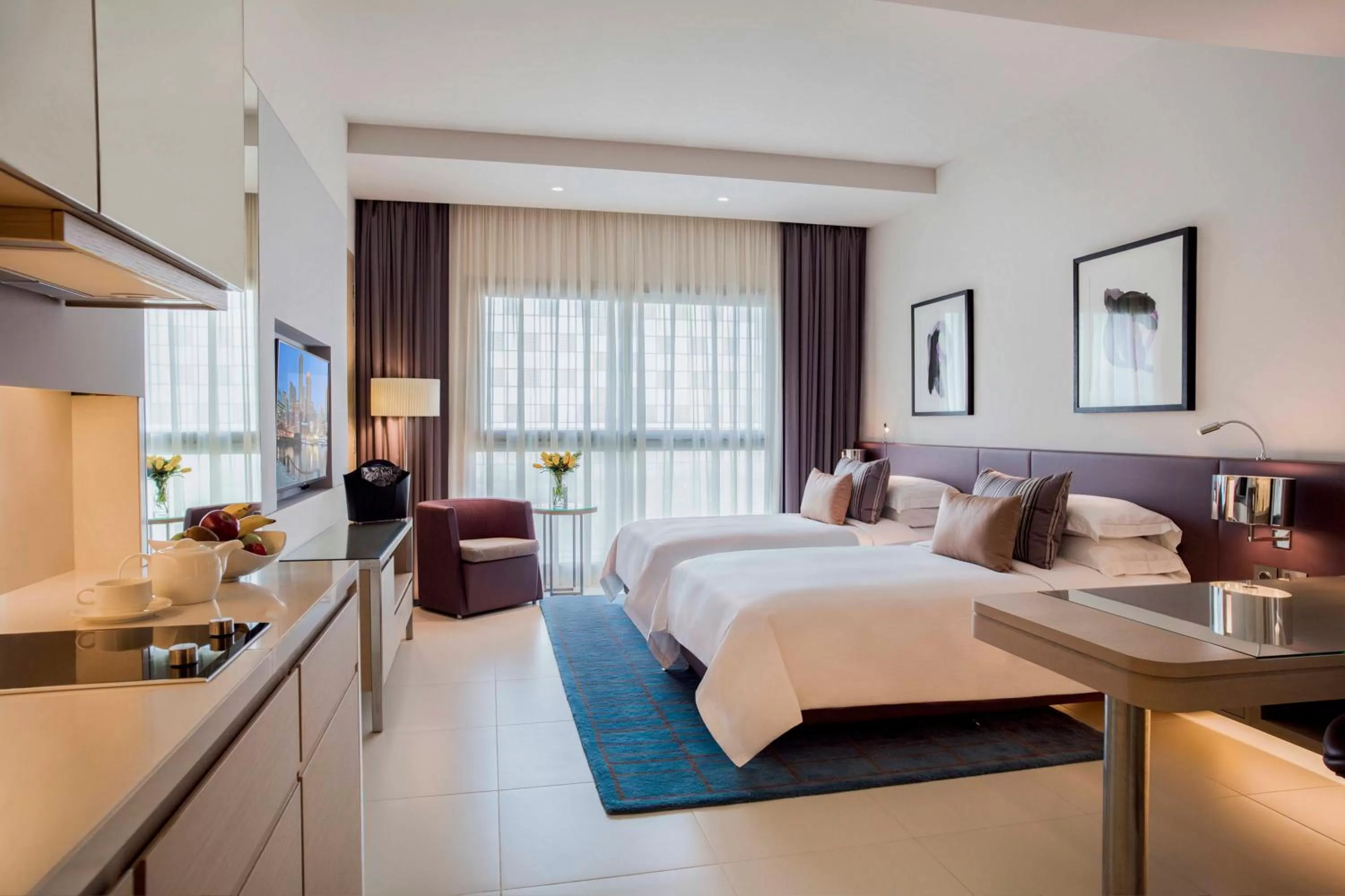 Bed in Capital Centre Arjaan by Rotana