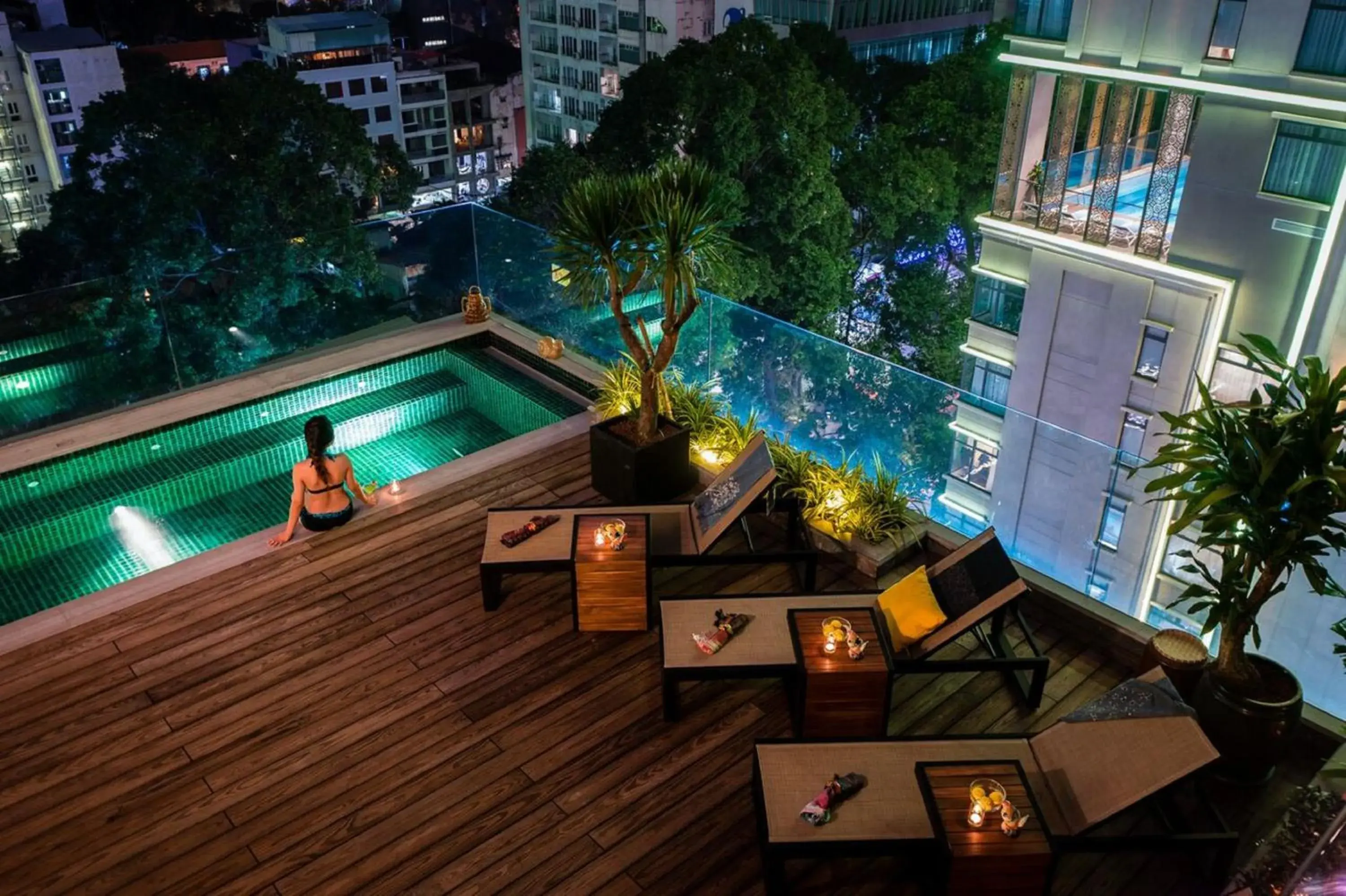 Swimming pool, Pool View in Au Lac Legend Hotel