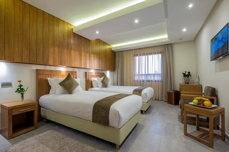 Bed in Hotel Ayoub & Spa