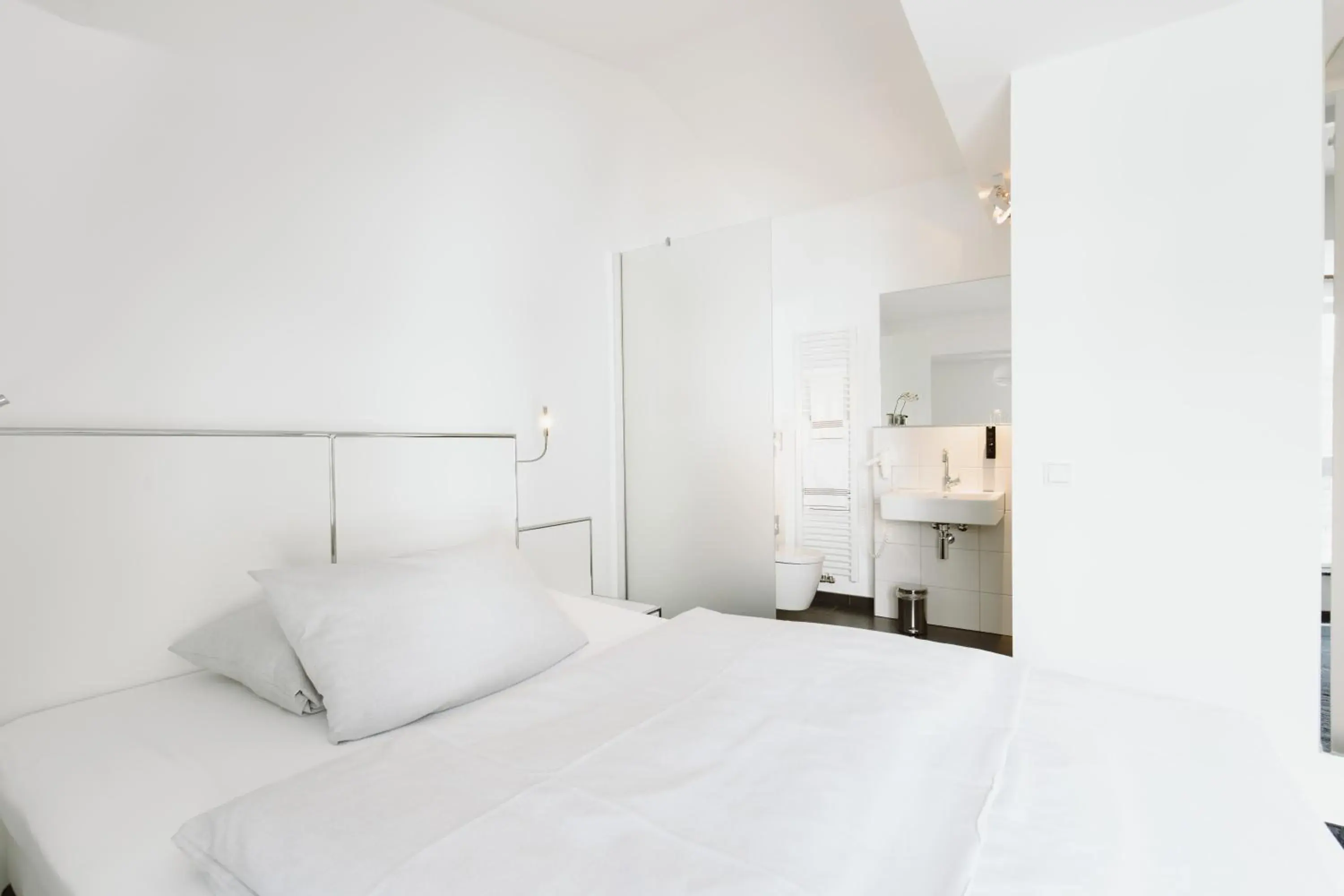 Bathroom, Bed in Jaumann´s Hotel