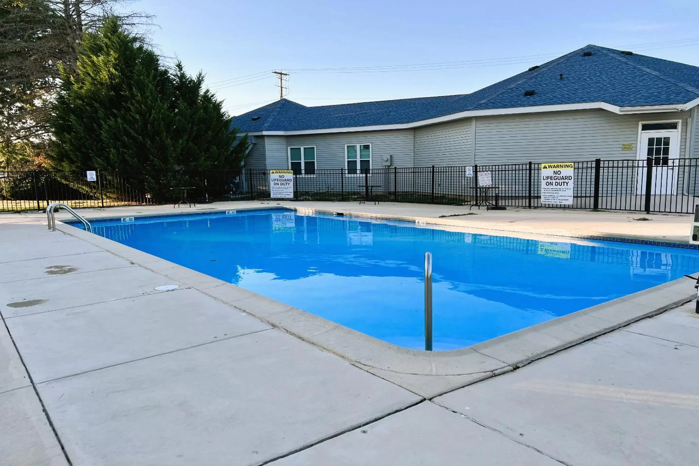 Swimming Pool in The Plaza On The Pike Hotel Atlantic City West by OYO