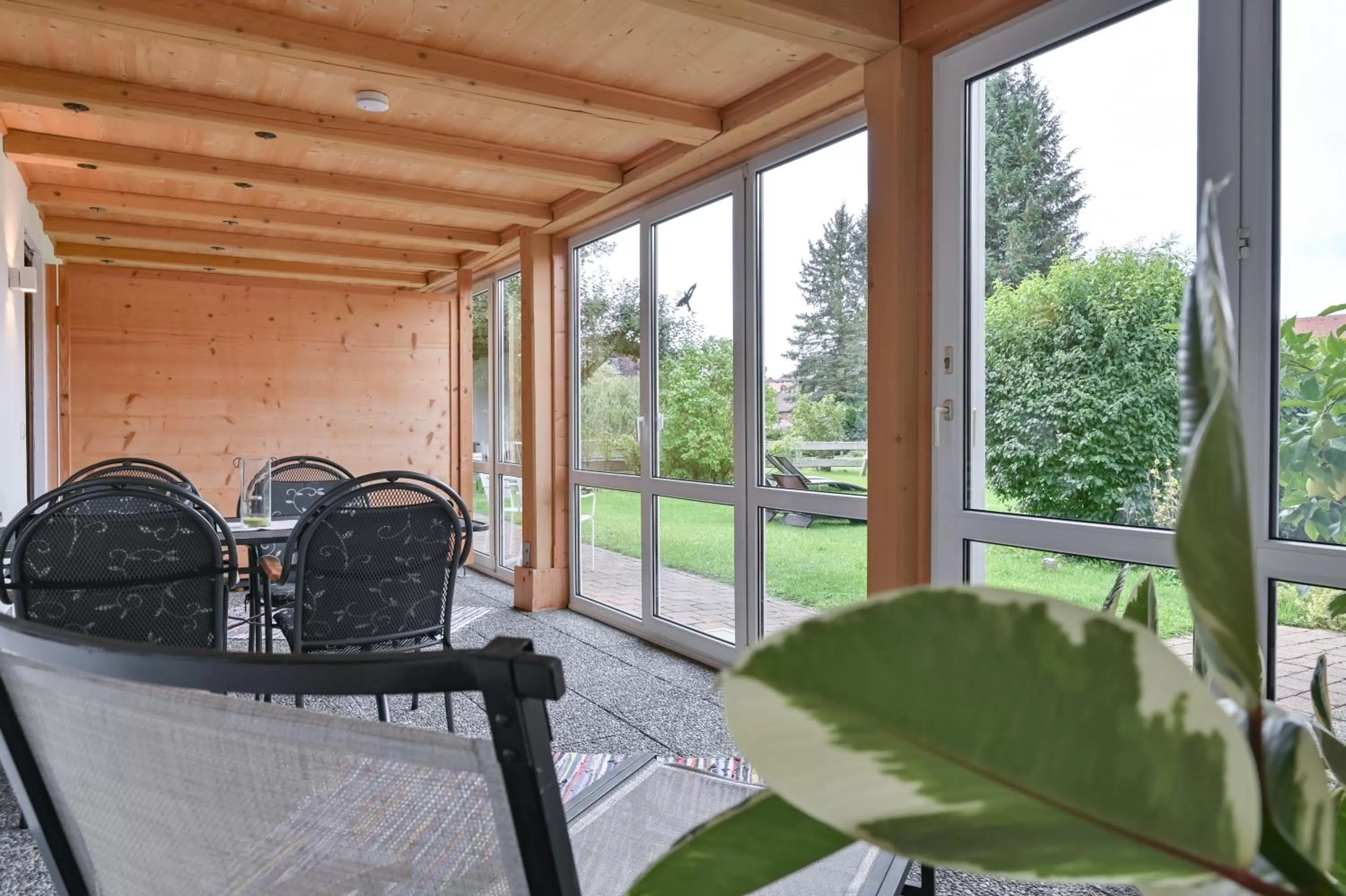 View (from property/room) in Landhaus Grobert