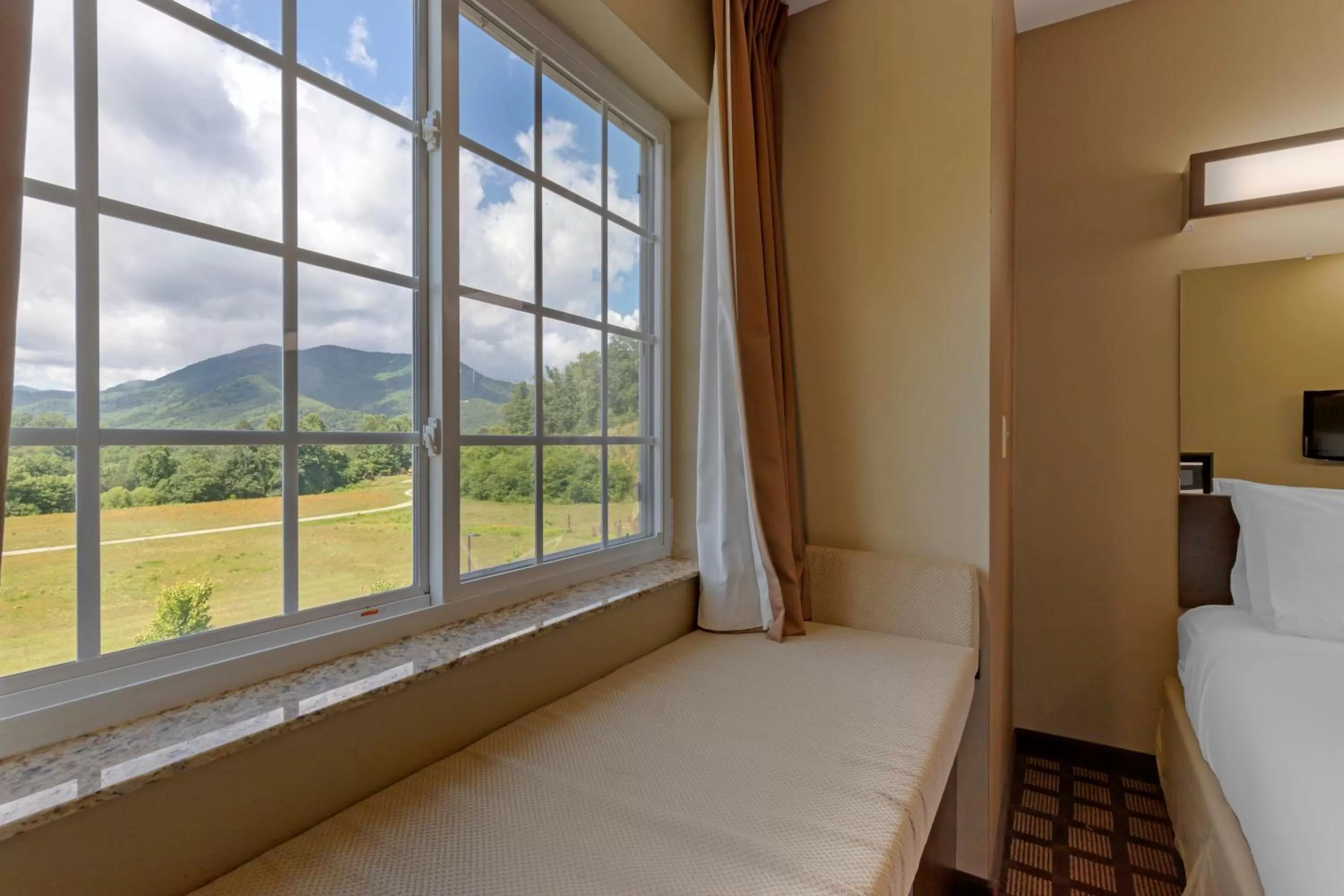 Bed in Microtel Inn & Suites Dillsboro/Sylva