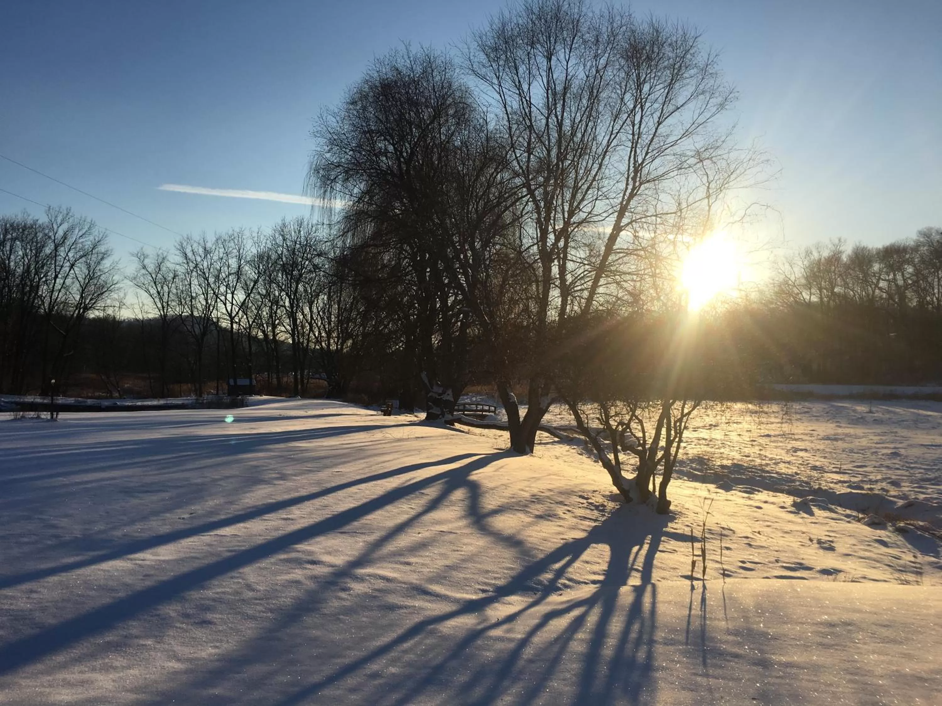 Natural landscape, Winter in Rainbow Ridge Farms