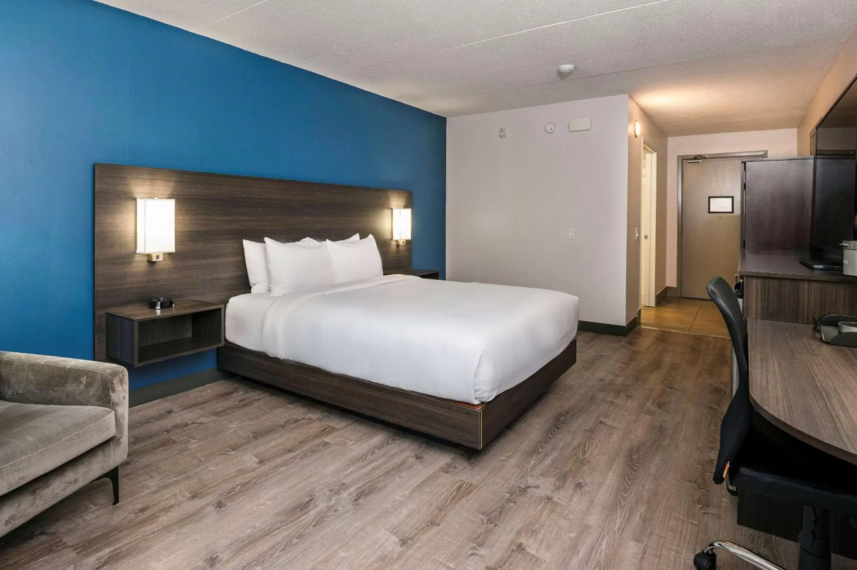 Photo of the whole room, Bed in Comfort Suites Kingston Central