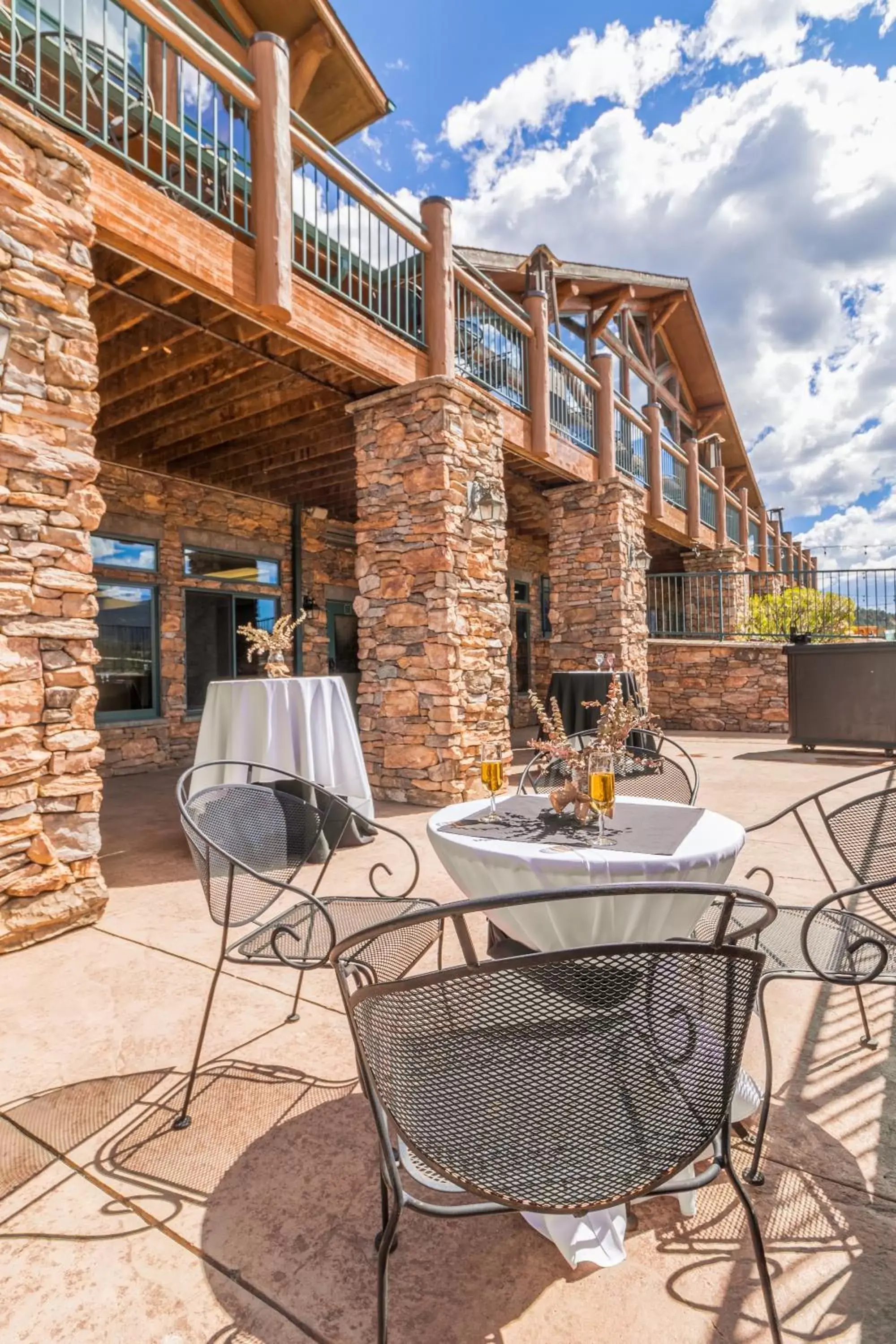 Patio in The Estes Park Resort