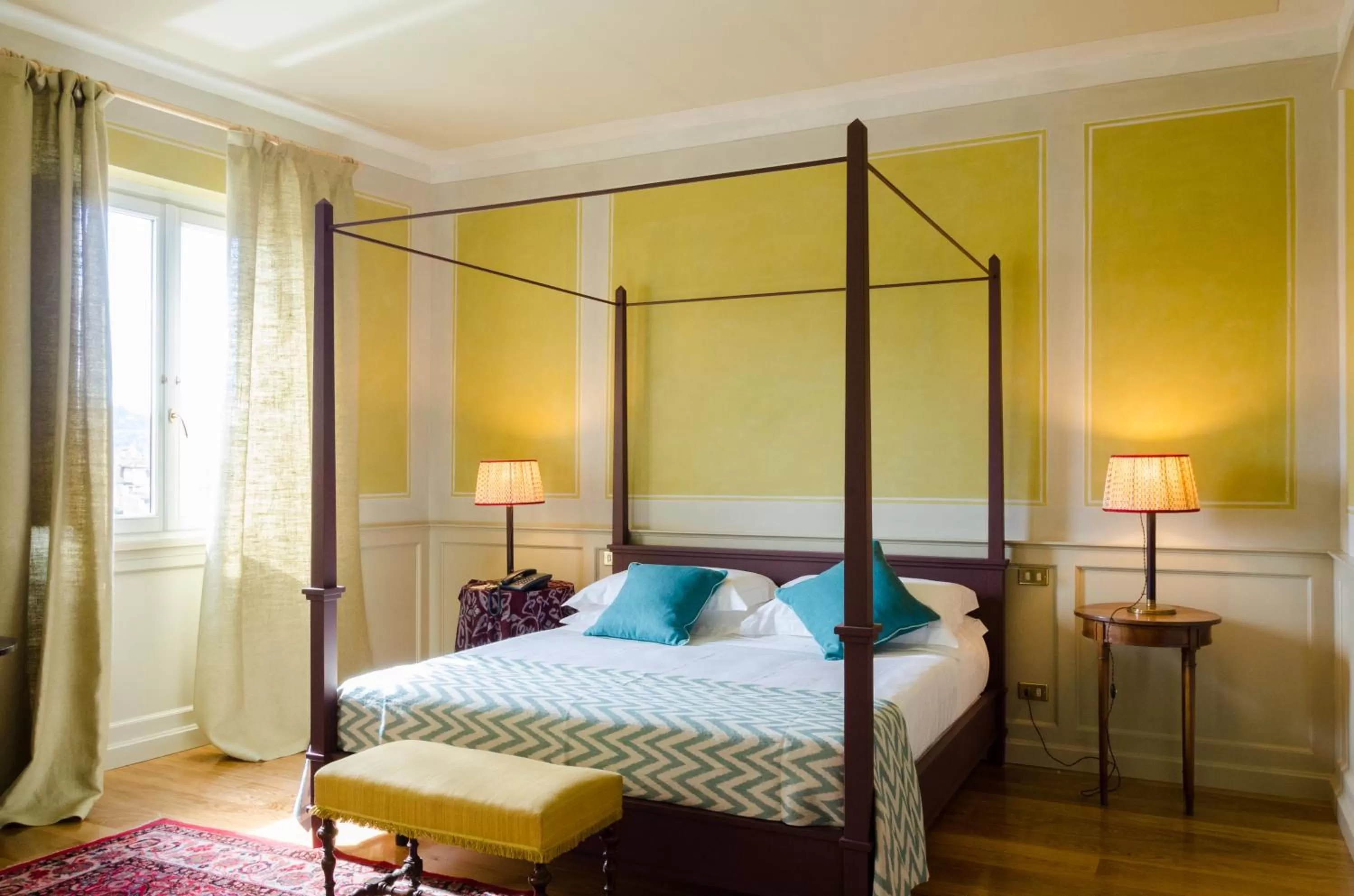 Bed in Antica Torre Tornabuoni