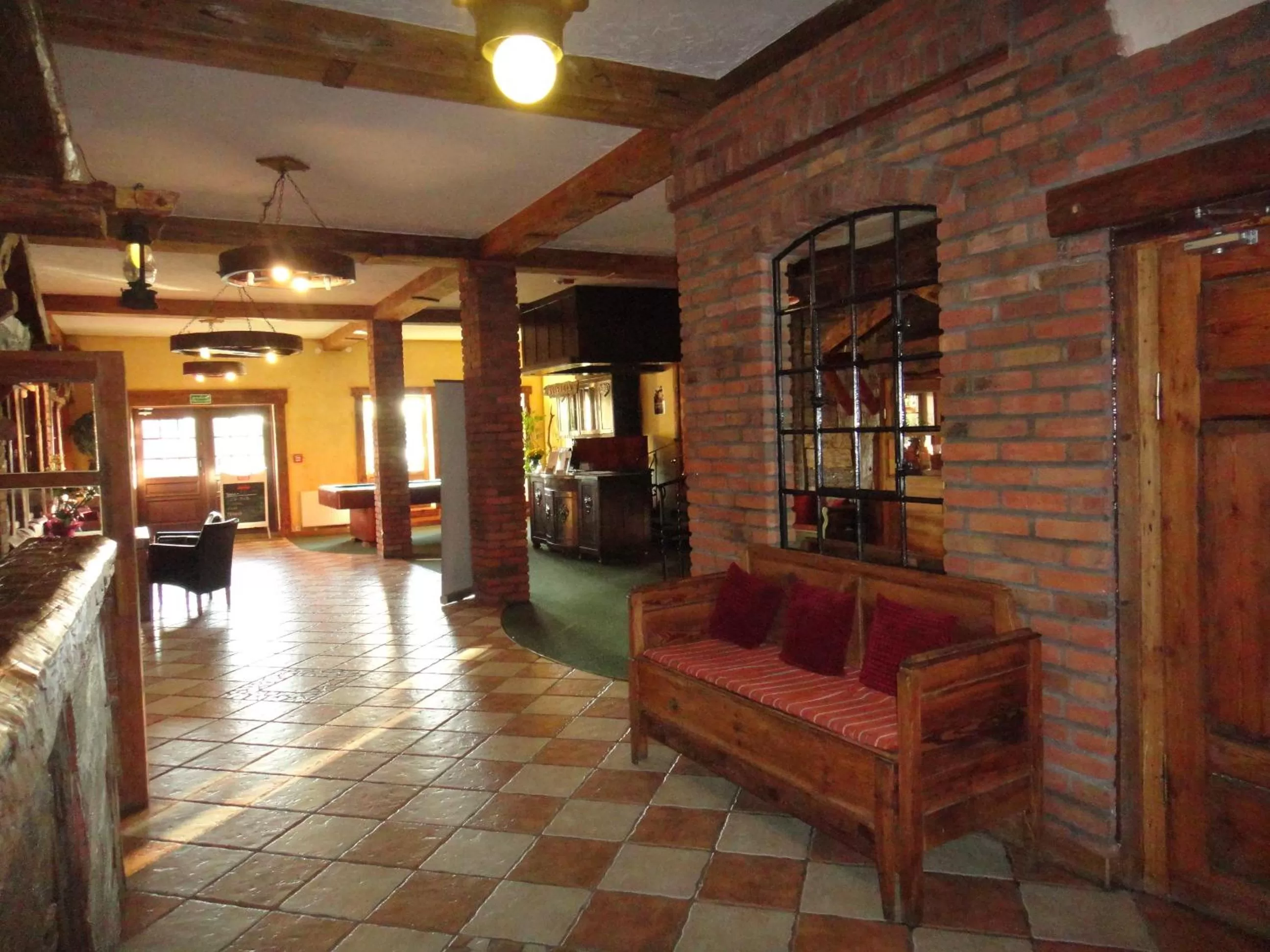 Lobby or reception in Gościniec Molo