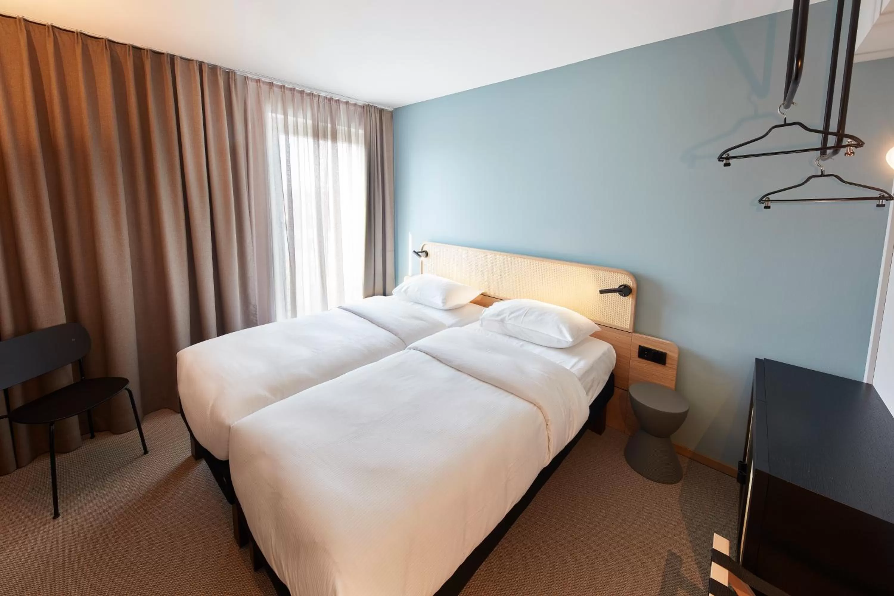 Bedroom, Bed in ibis Styles Bayreuth