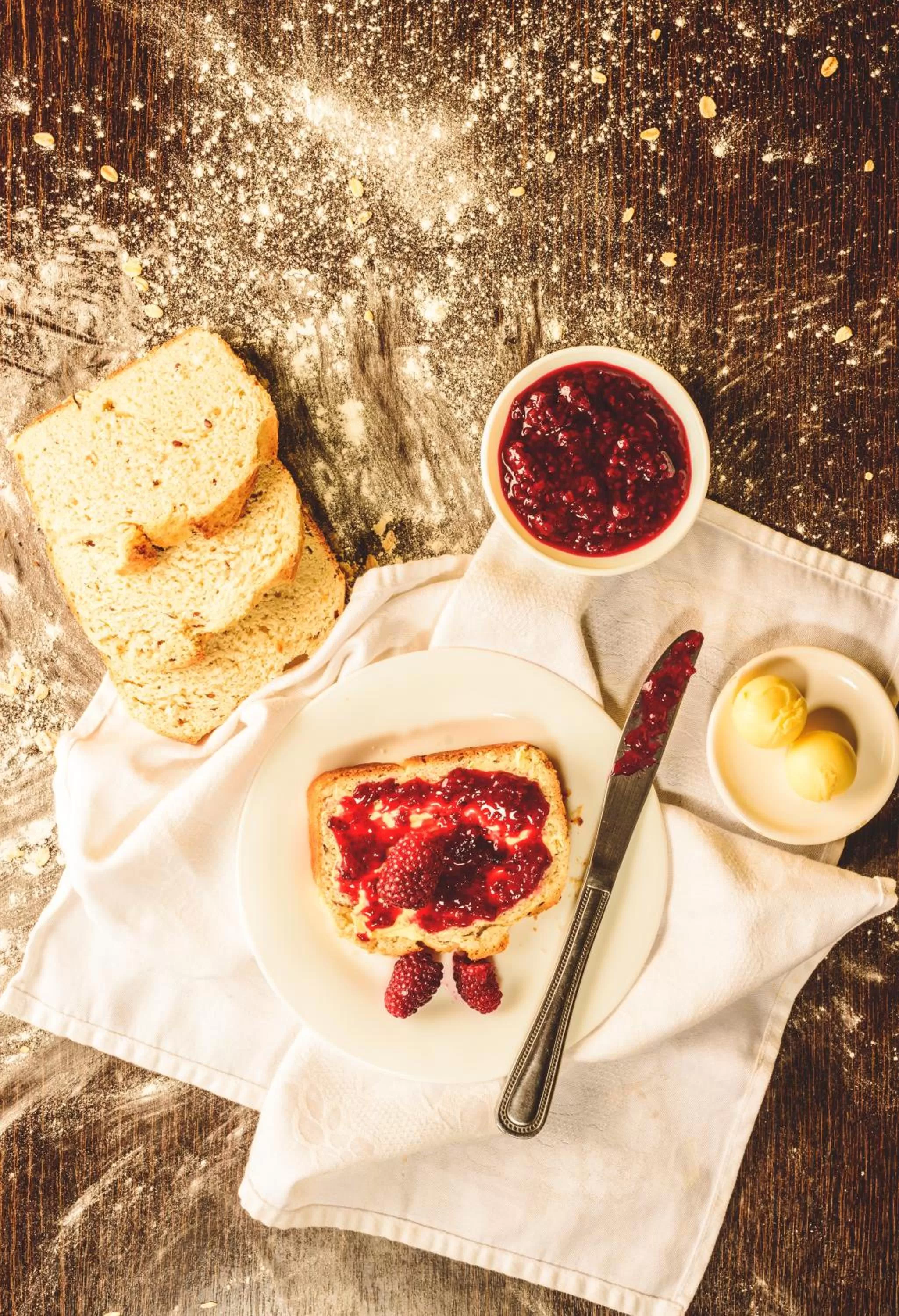 Food and drinks in La Casa del Molino Blanco B&B