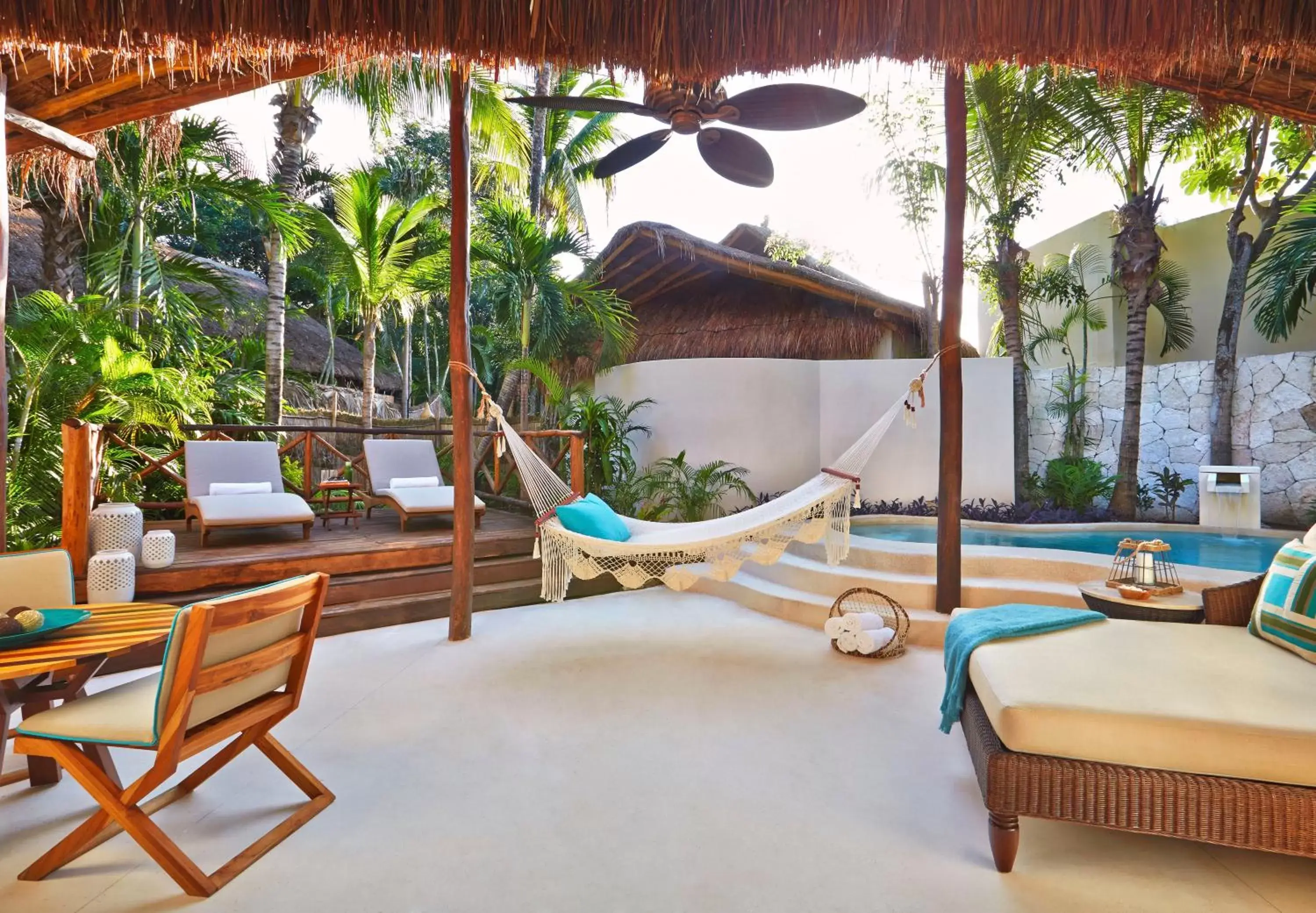 Balcony/Terrace in Viceroy Riviera Maya, a Luxury Villa Resort