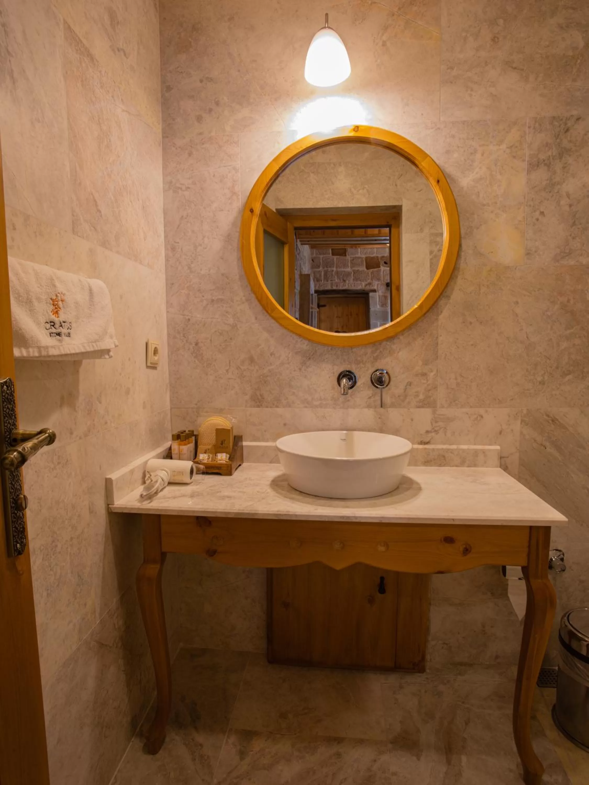 Bathroom in Cratus Stone Palace