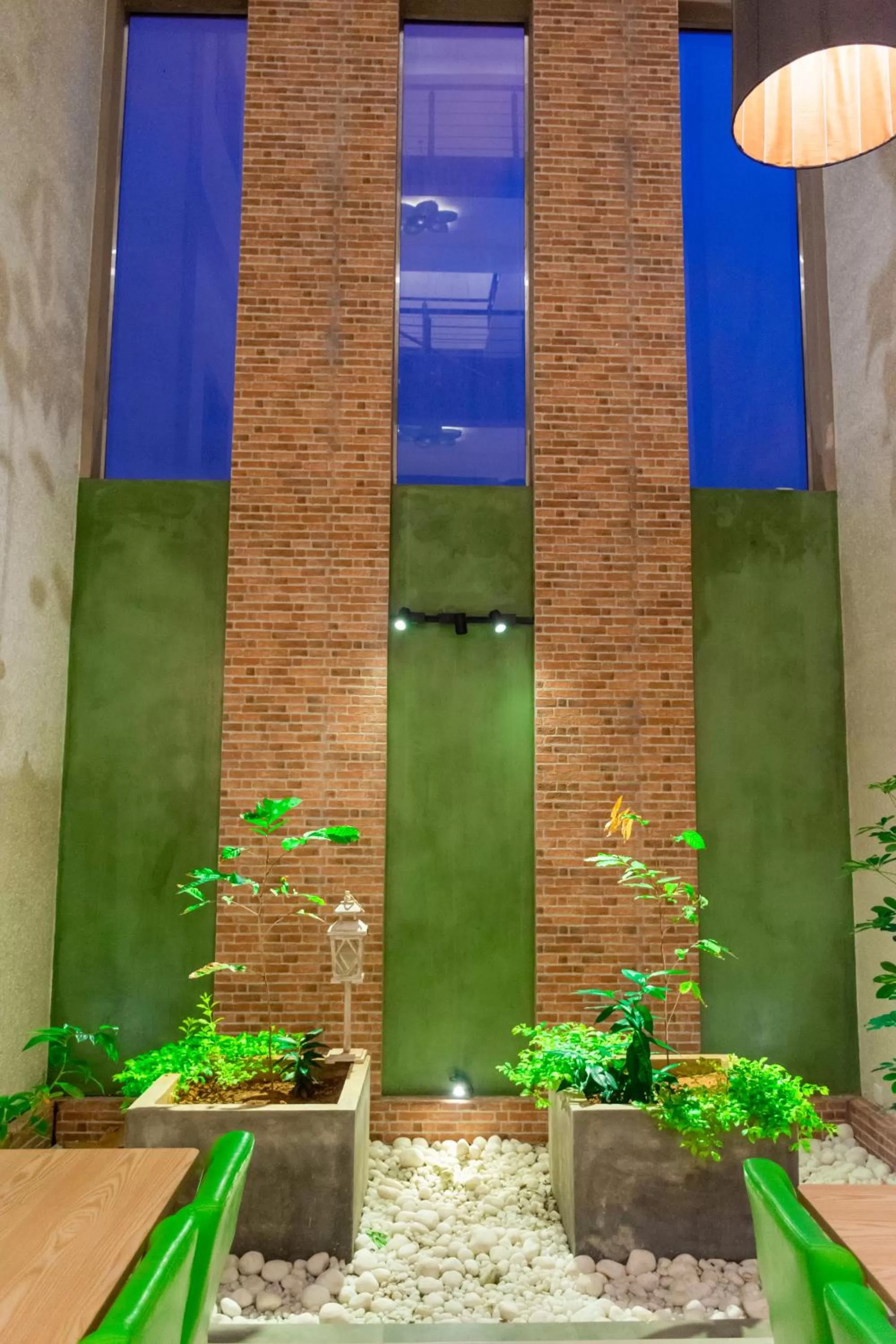 Dining area in J leaf Hotel by Blue Bird