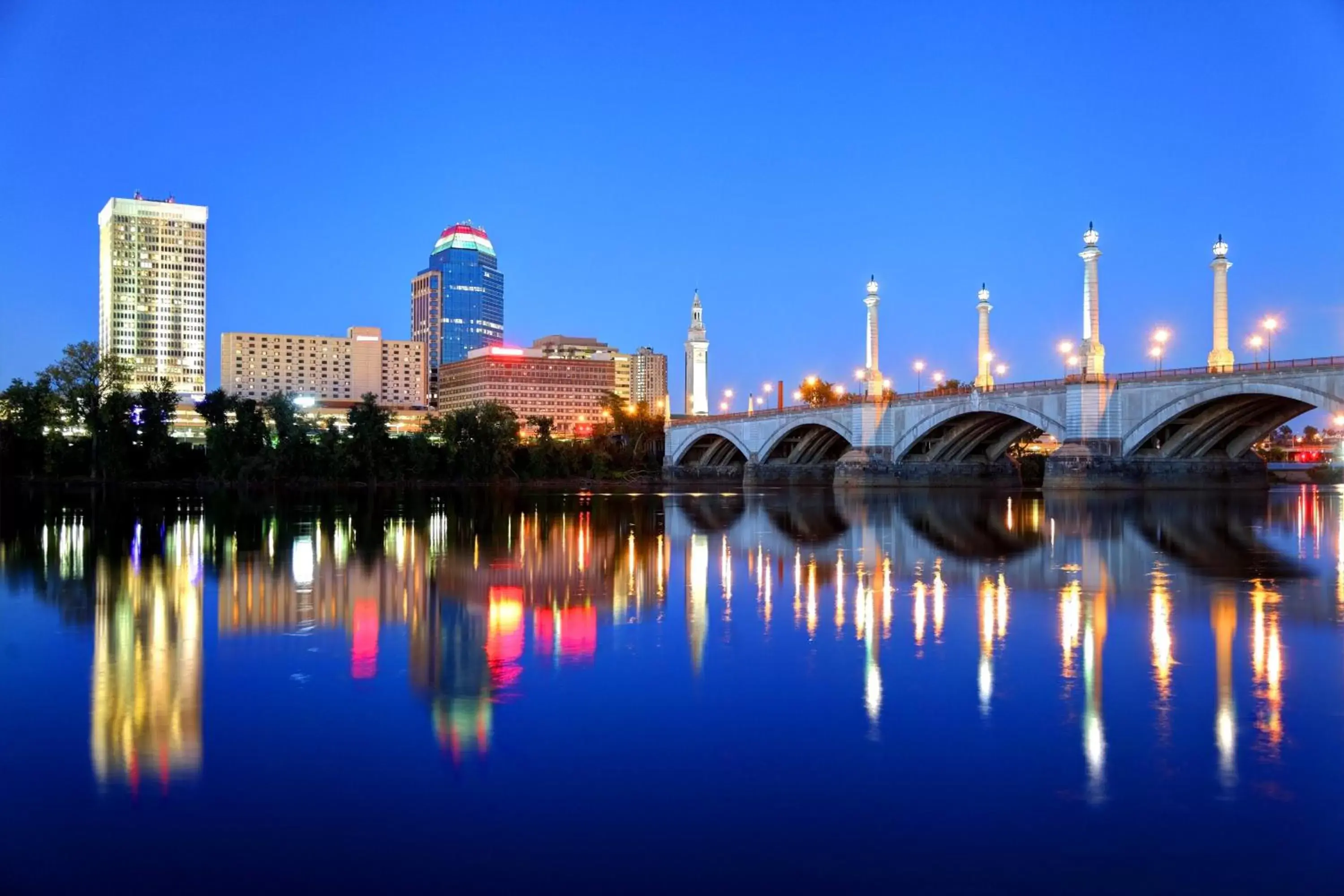 Bird's eye view in Marriott Springfield Downtown