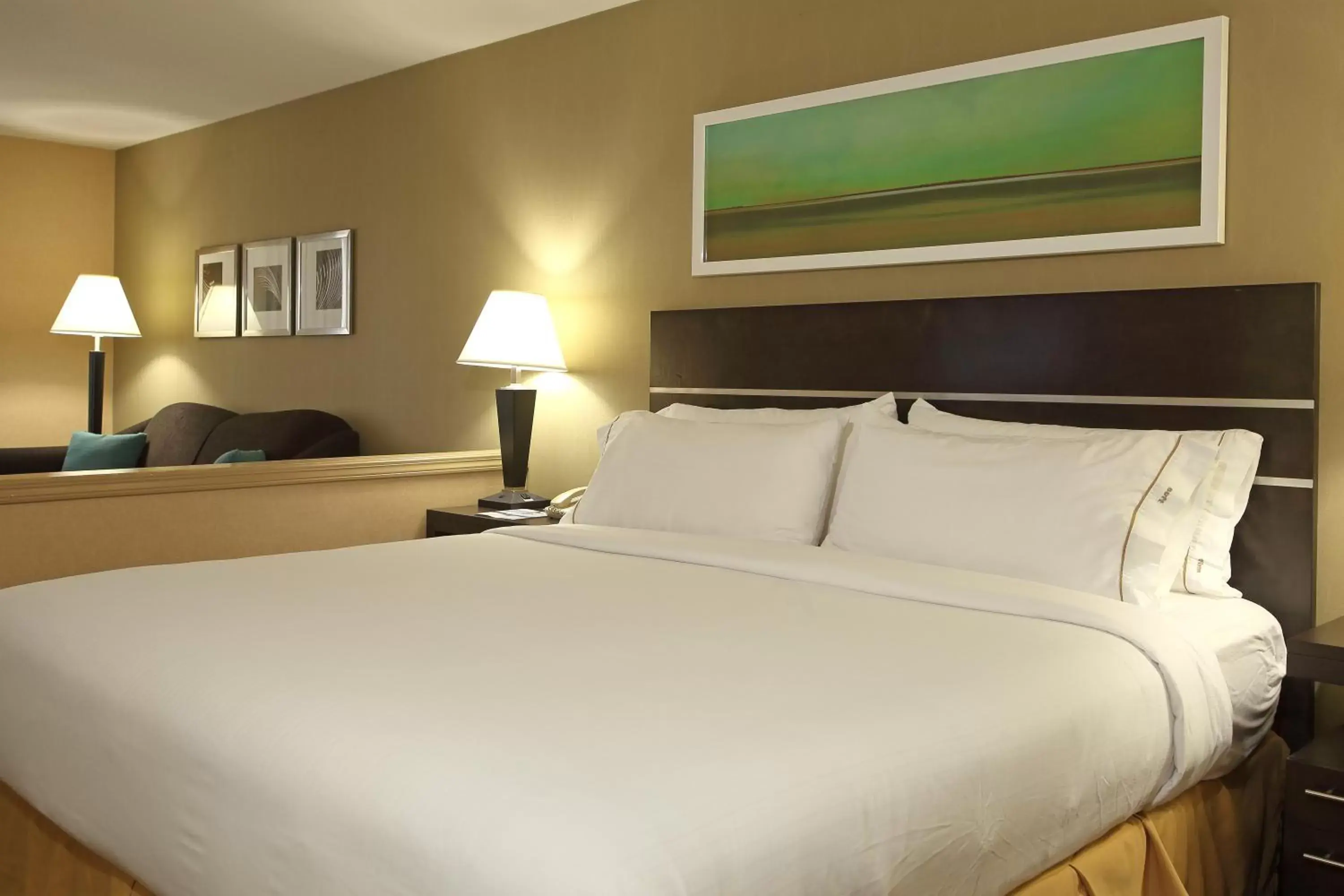 Photo of the whole room, Bed in Holiday Inn Express Hotel & Suites Vernon, an IHG Hotel