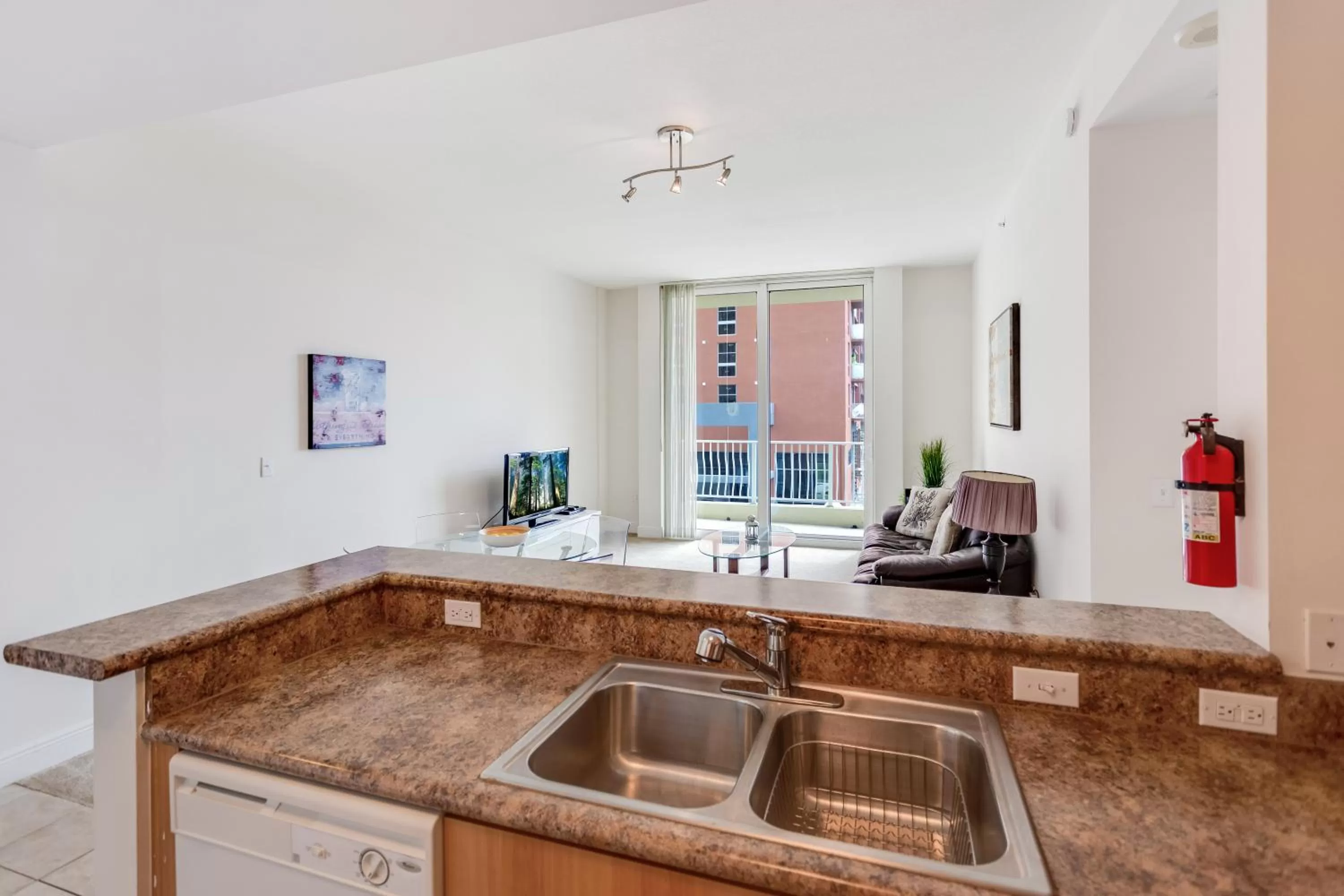 Kitchen or kitchenette in Dadeland Towers by Miami Vacations