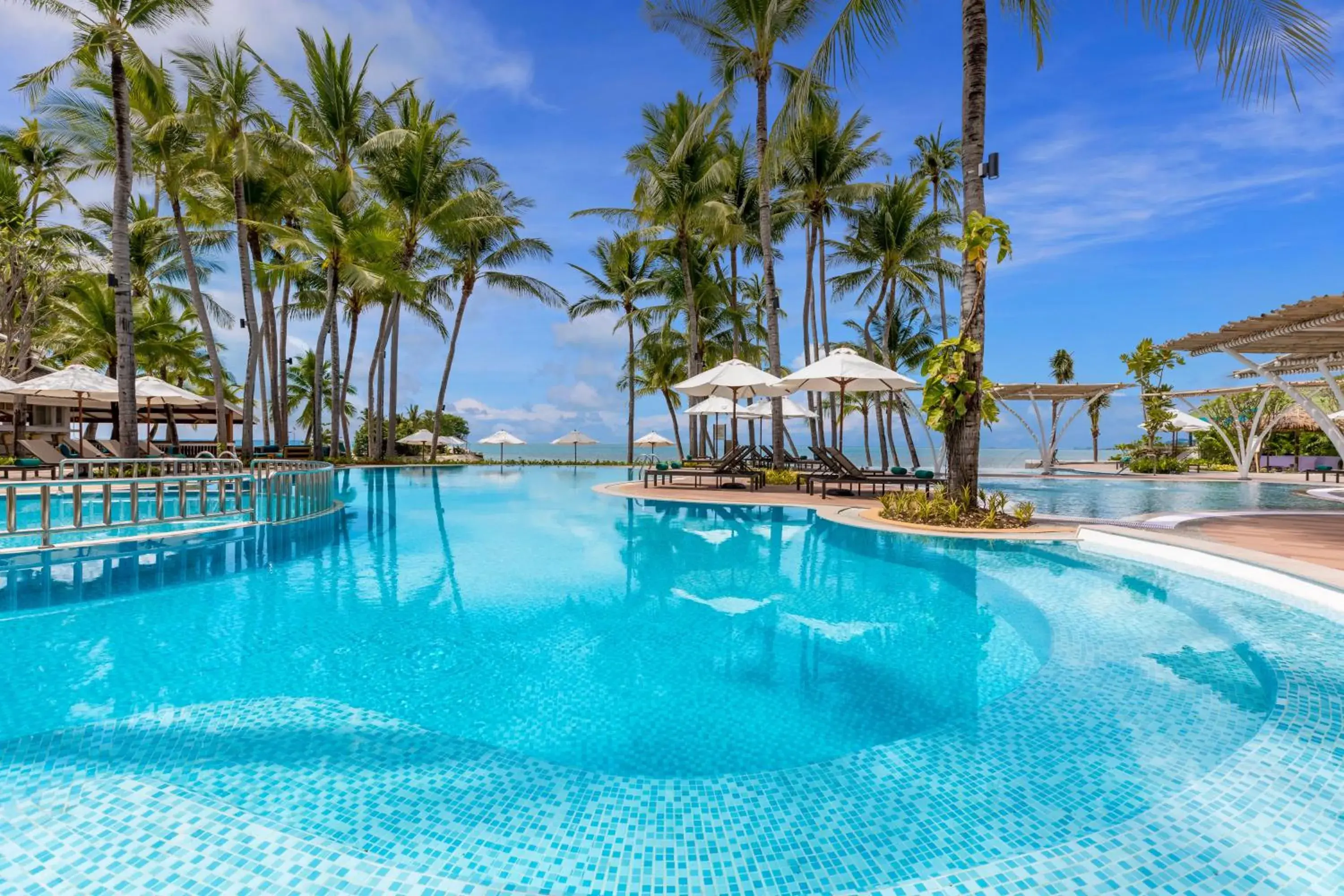 Swimming Pool in Outrigger Koh Samui Beach Resort - SHA Extra Plus