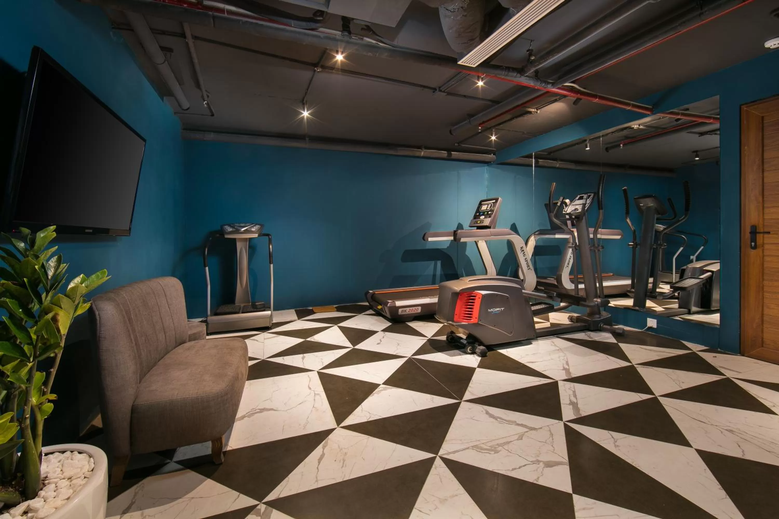 Fitness centre/facilities in Hanoi Allure Hotel