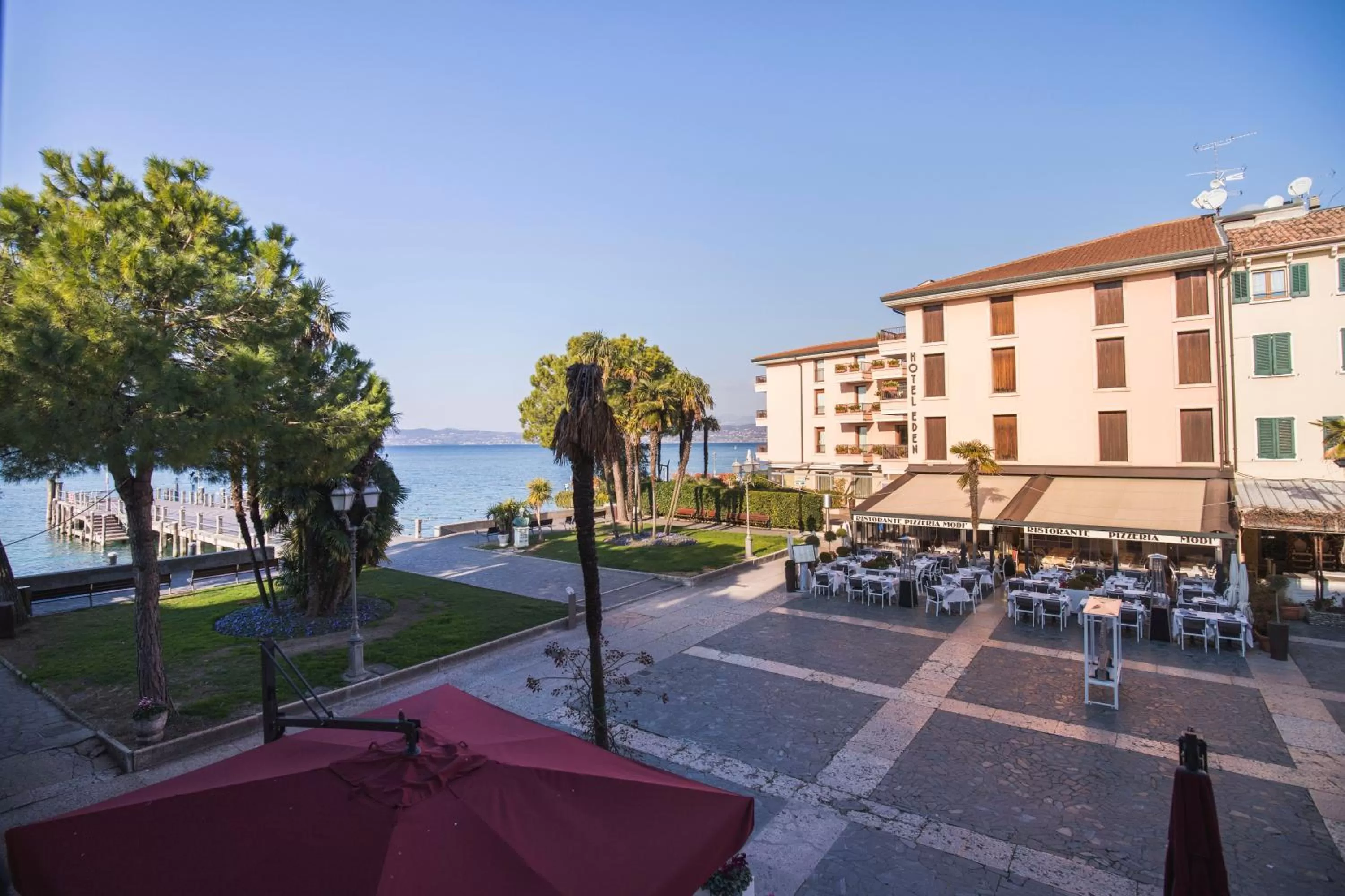 Lake view in Hotel Sirmione Terme