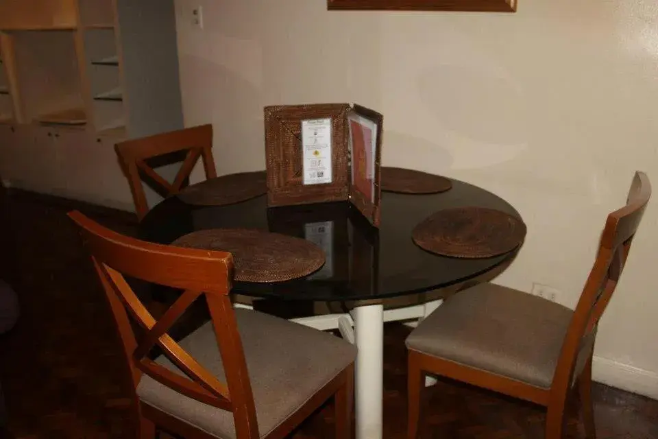 Dining Area in Lourdes Suites