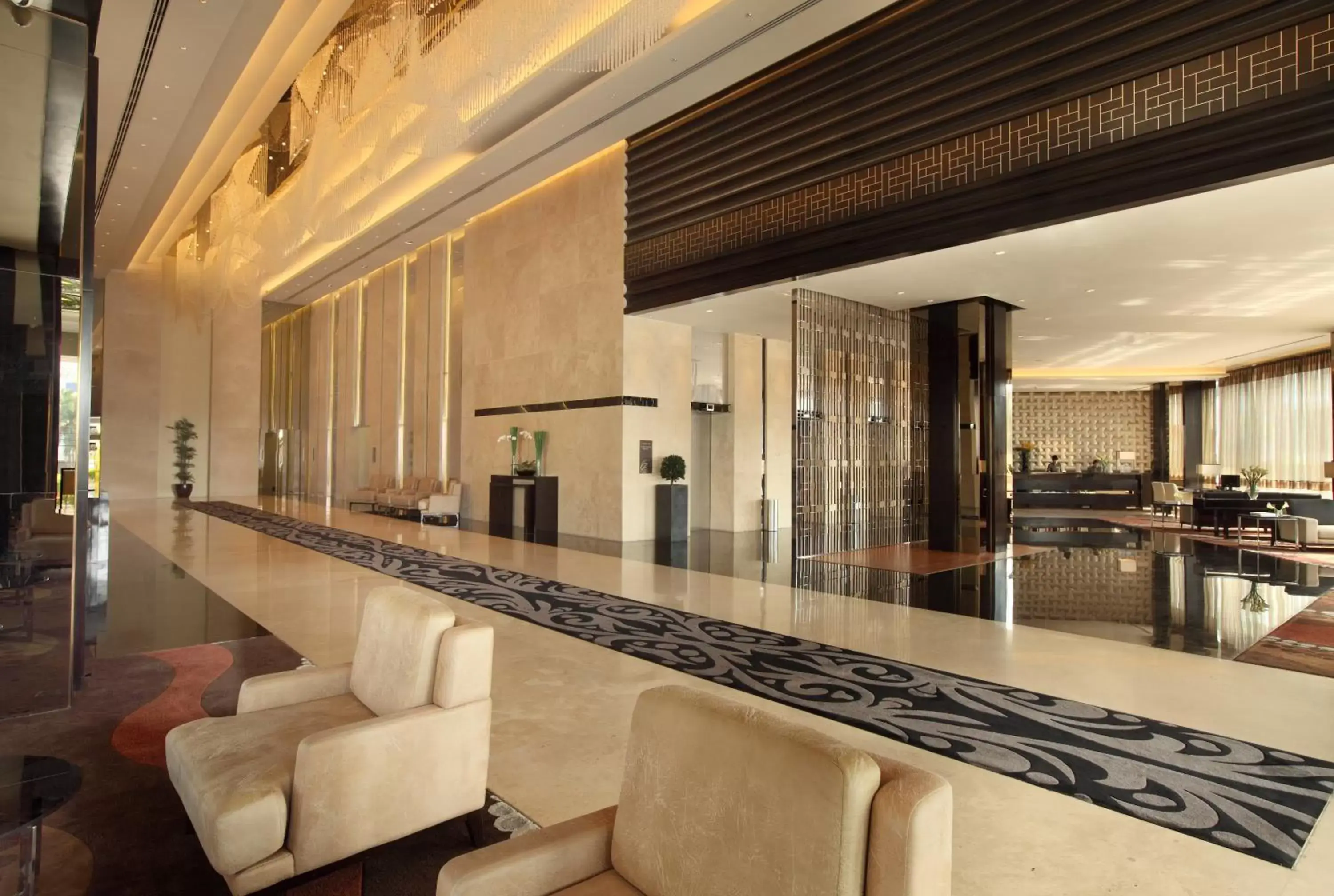 Lobby or reception in PO Hotel Semarang