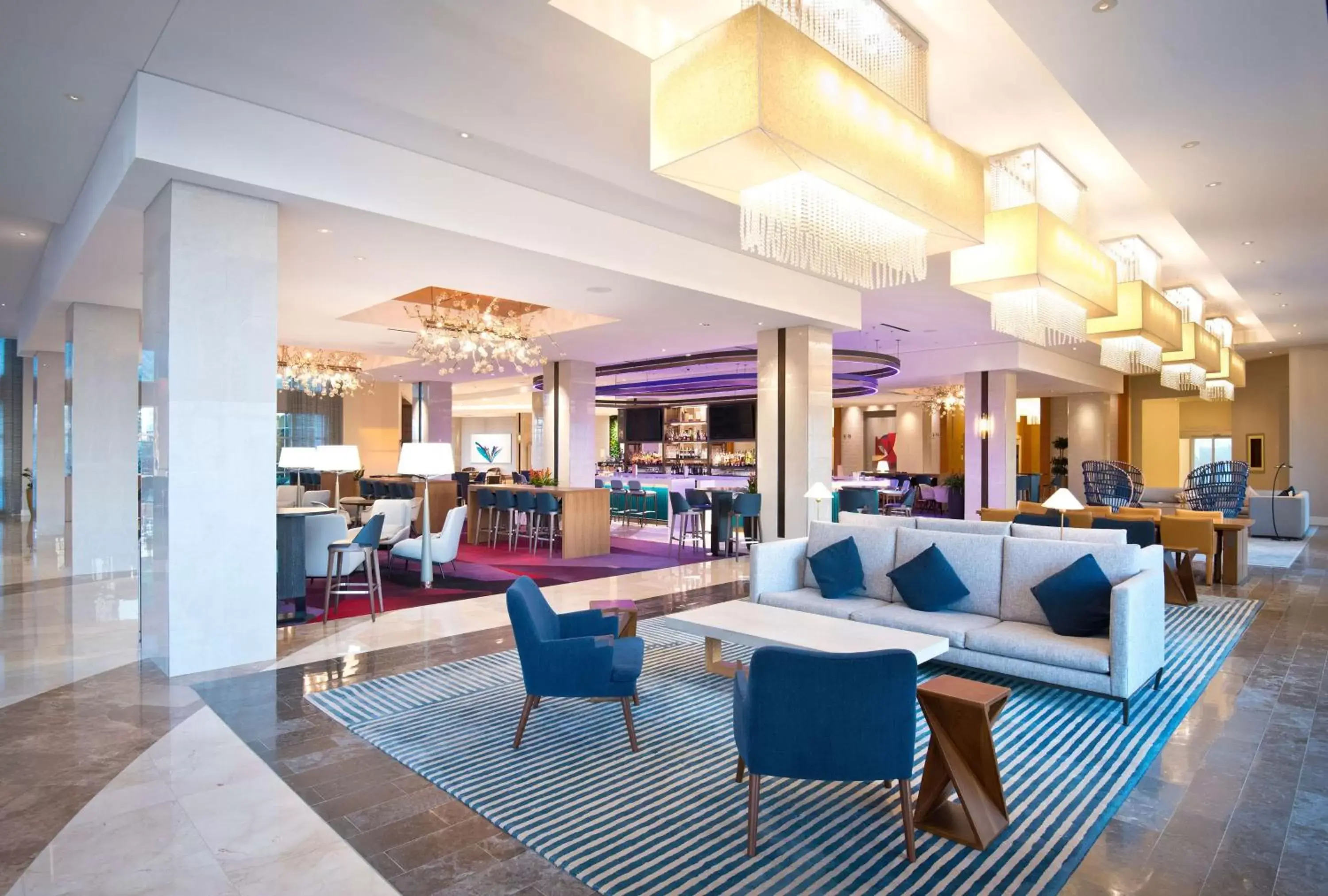 Lobby or reception, Lounge/Bar in Hilton Orlando