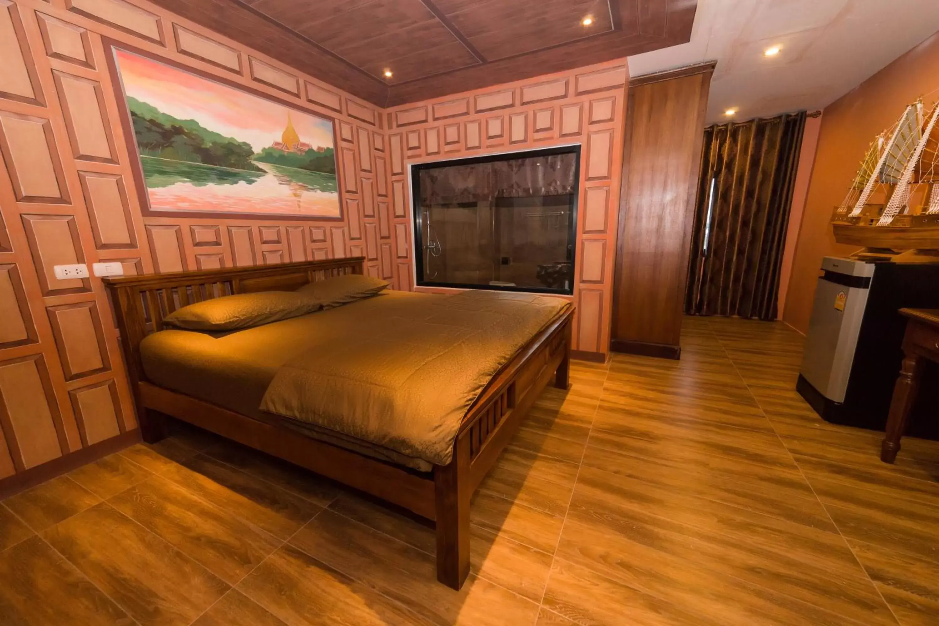 Bed in Thongtara House Boutique Srinakarin