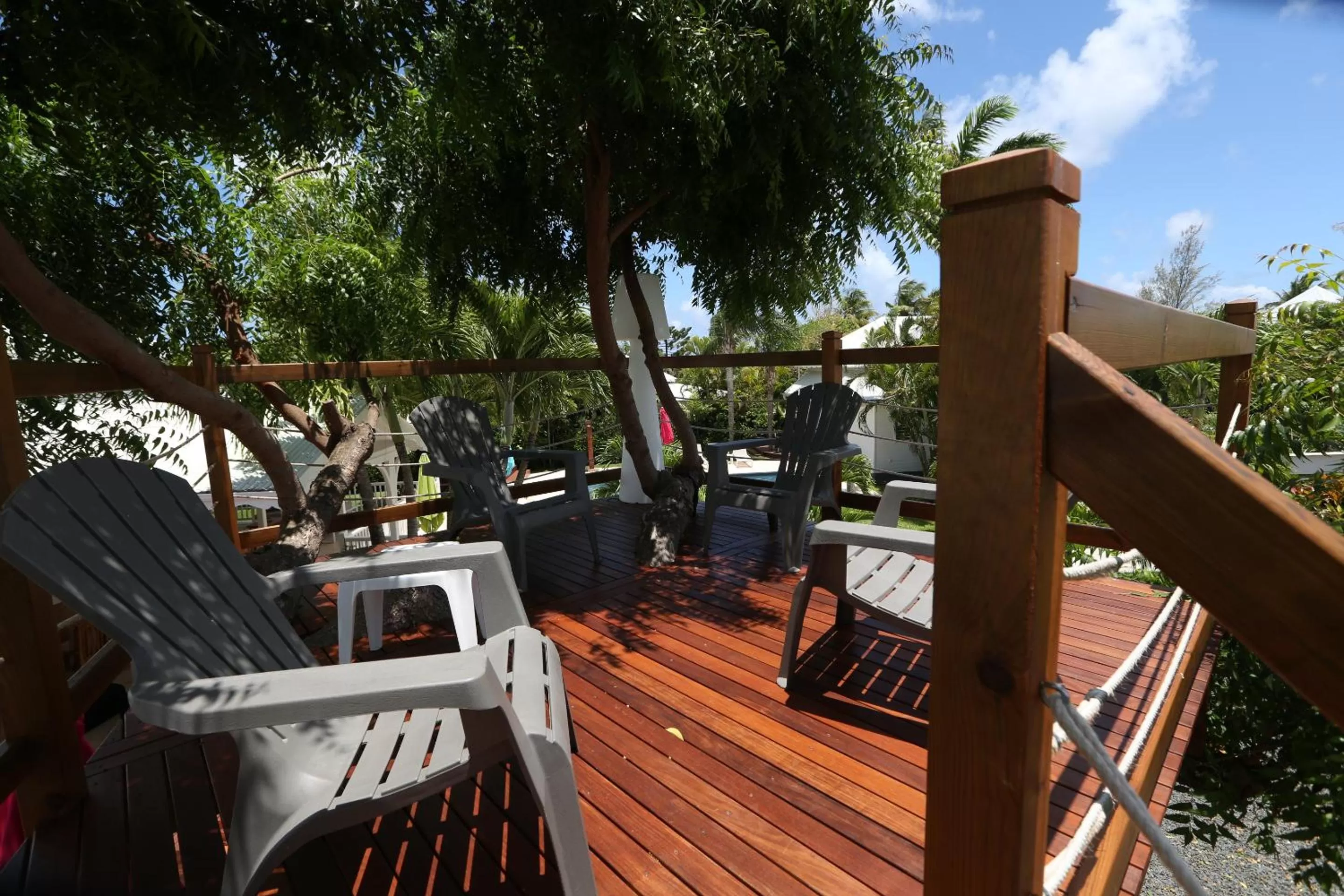 Garden in Chambres d'hôtes et villas chez Flo