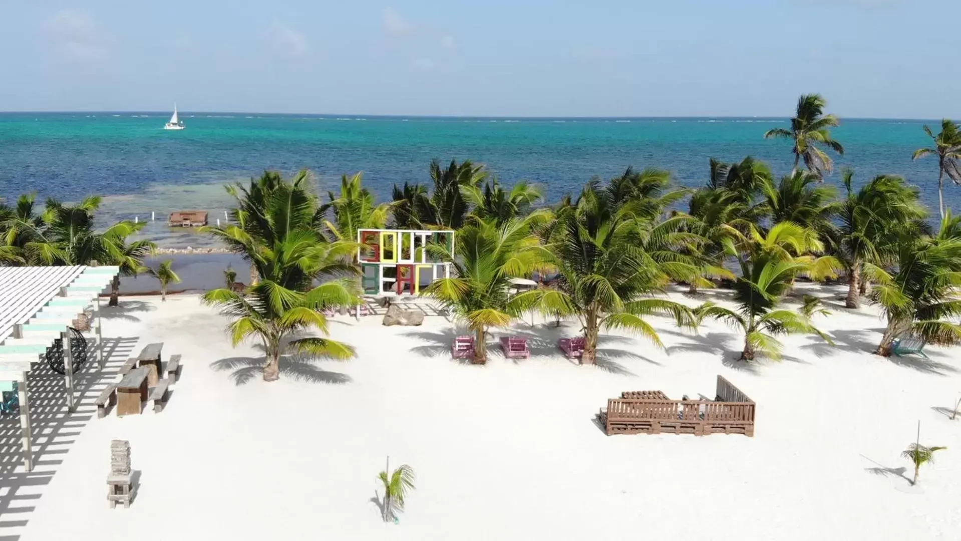 Beach in Royal Caribbean Resort