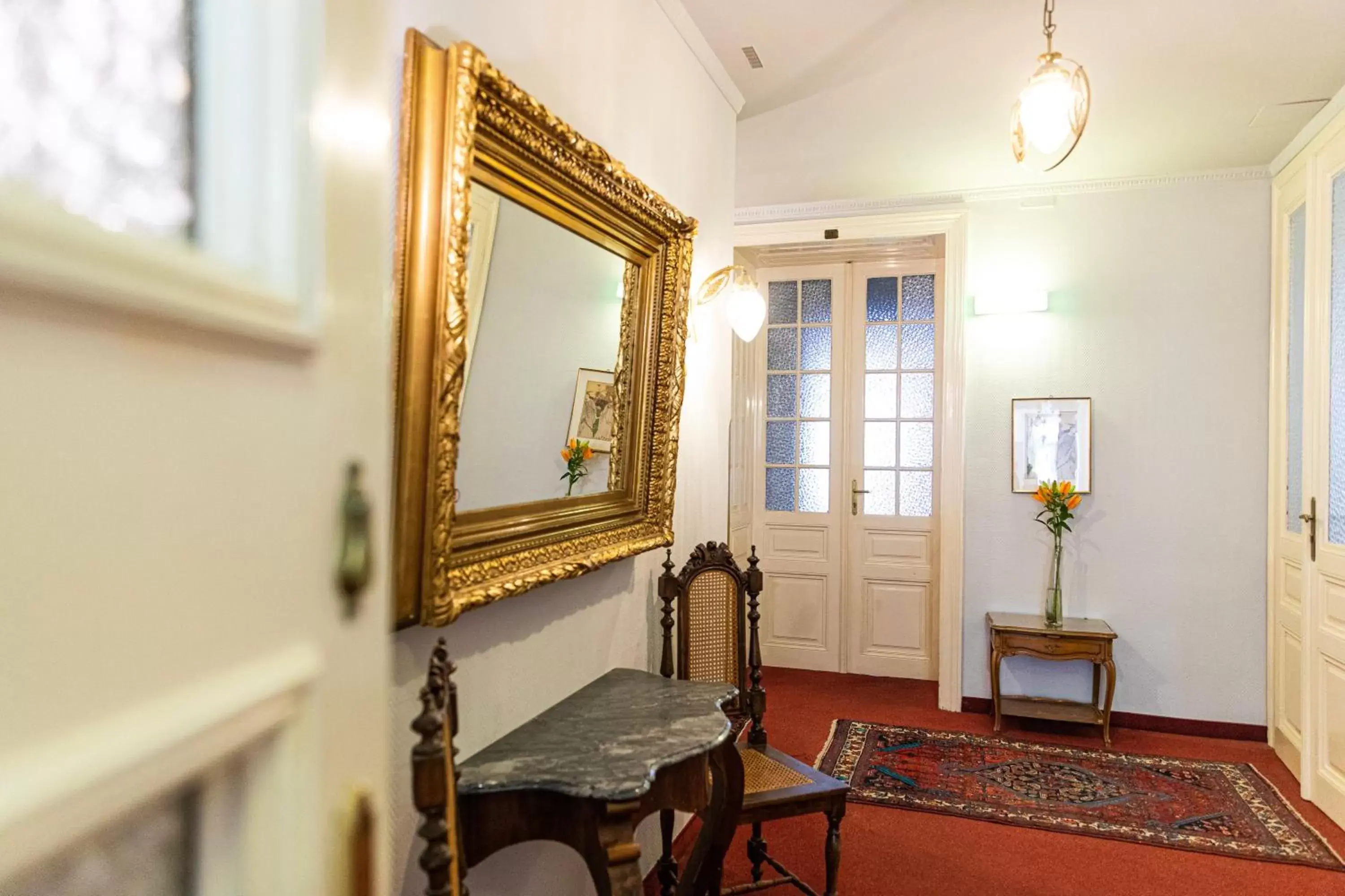 Decorative detail, Seating Area in Boutique Hotel Nossek