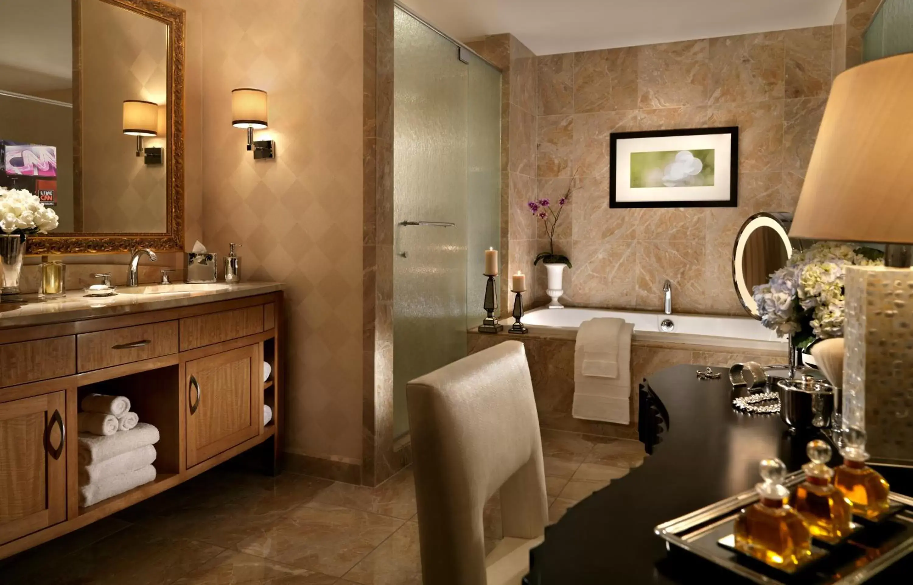 Bathroom in Trump International Hotel Las Vegas