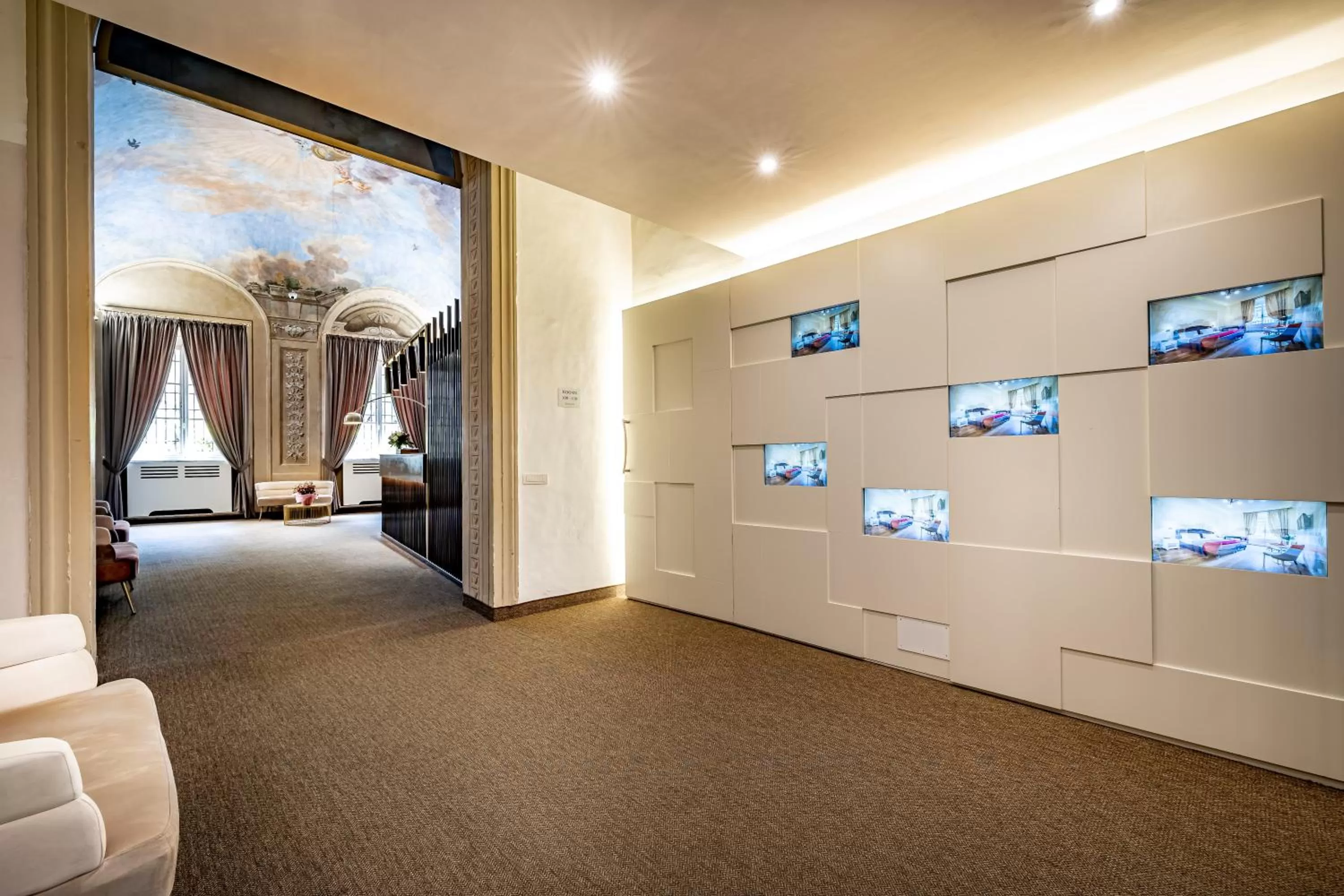 Lobby or reception in Hotel La Scaletta al Ponte Vecchio