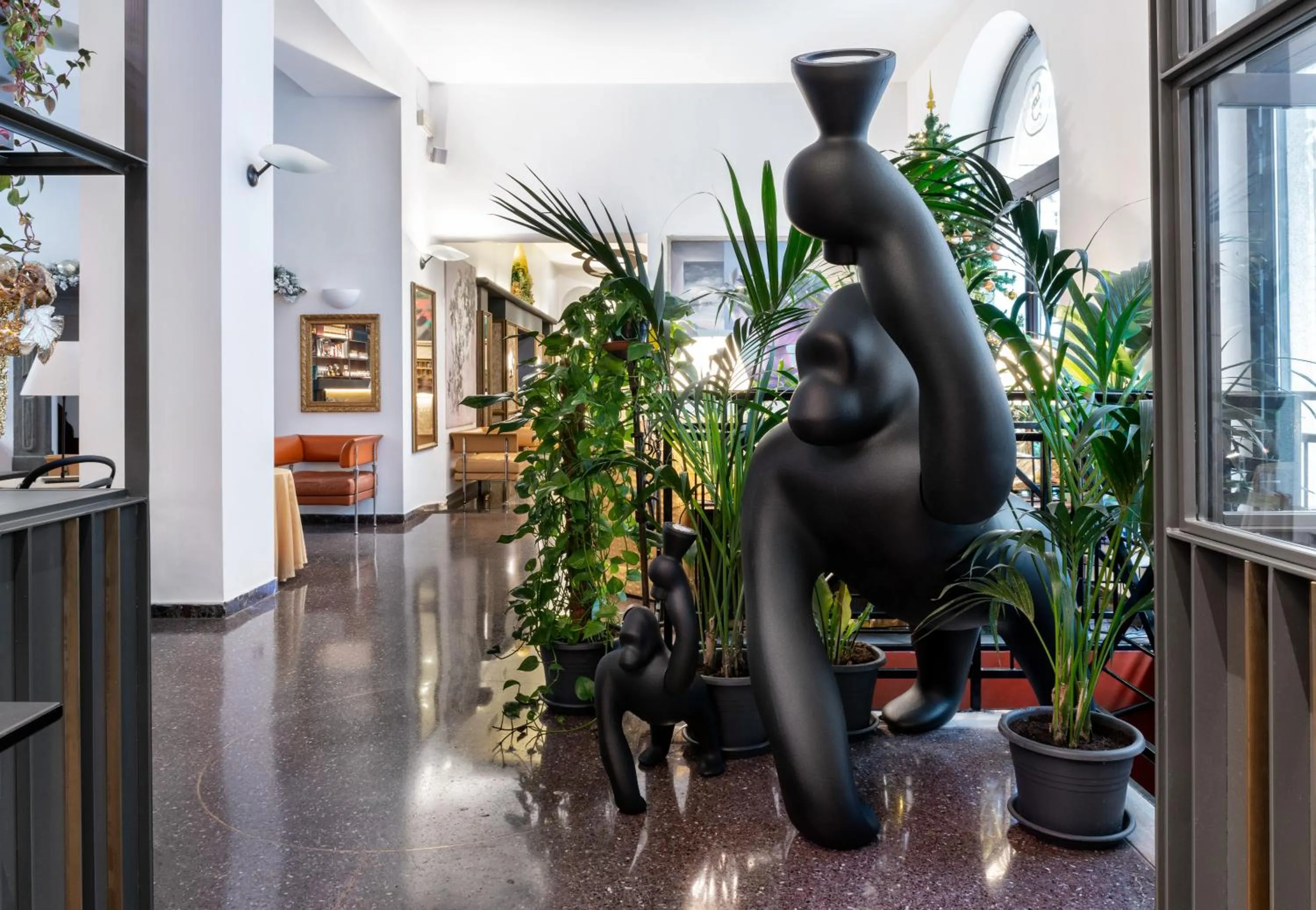 Lobby or reception in Hotel Sanpi Milano