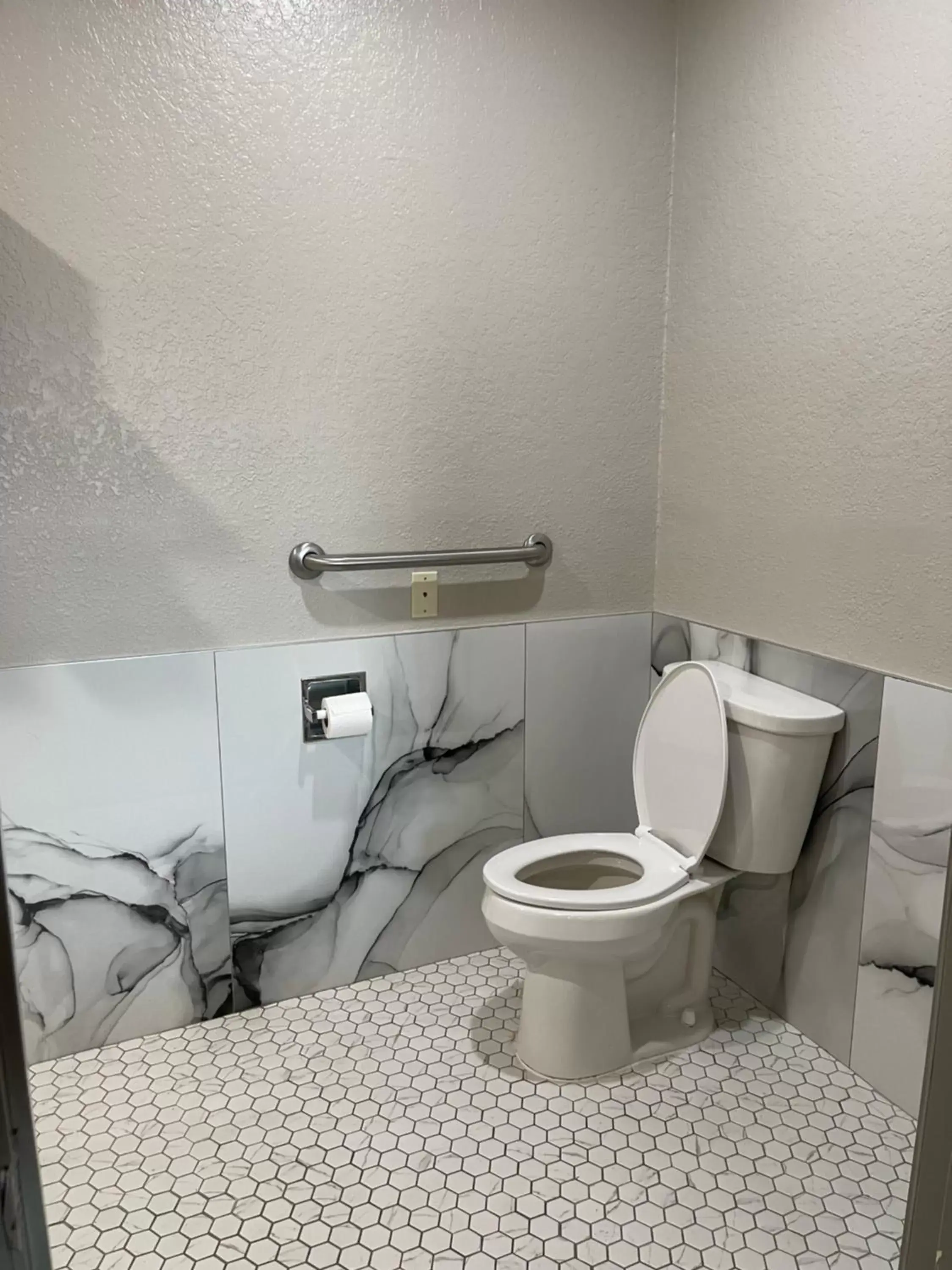 Bathroom in Days Inn by Wyndham Dickinson TX