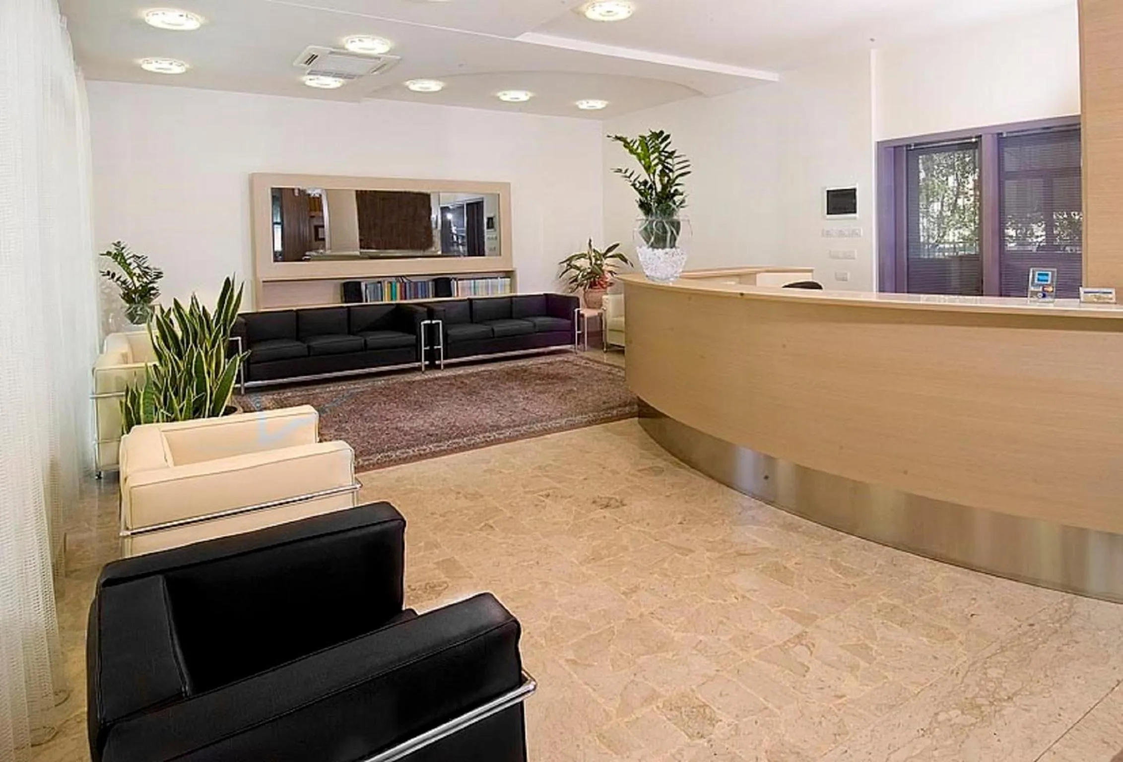 Lobby or reception in Hotel St. Moritz