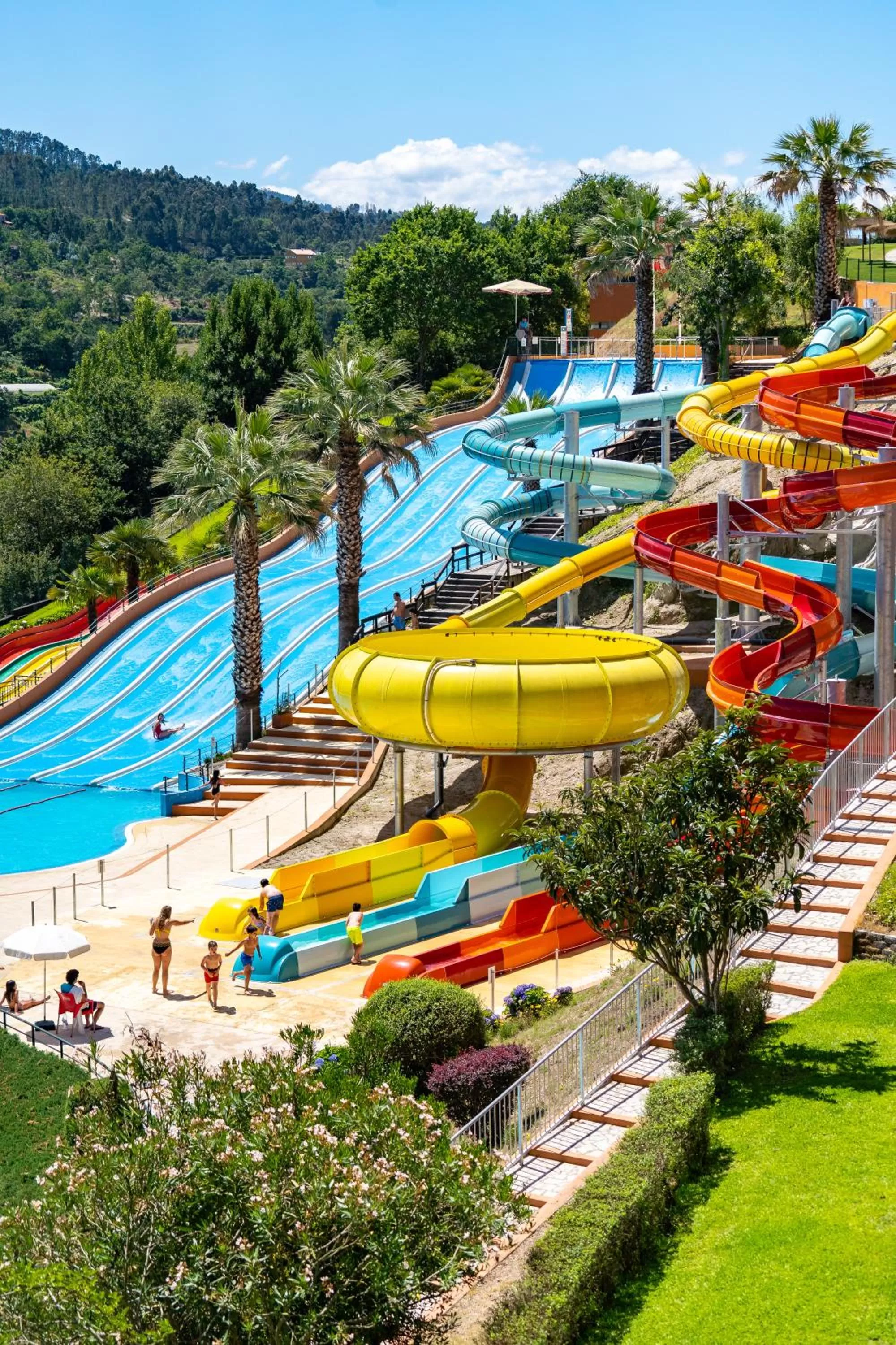 Aqua park in Hotel Navarras