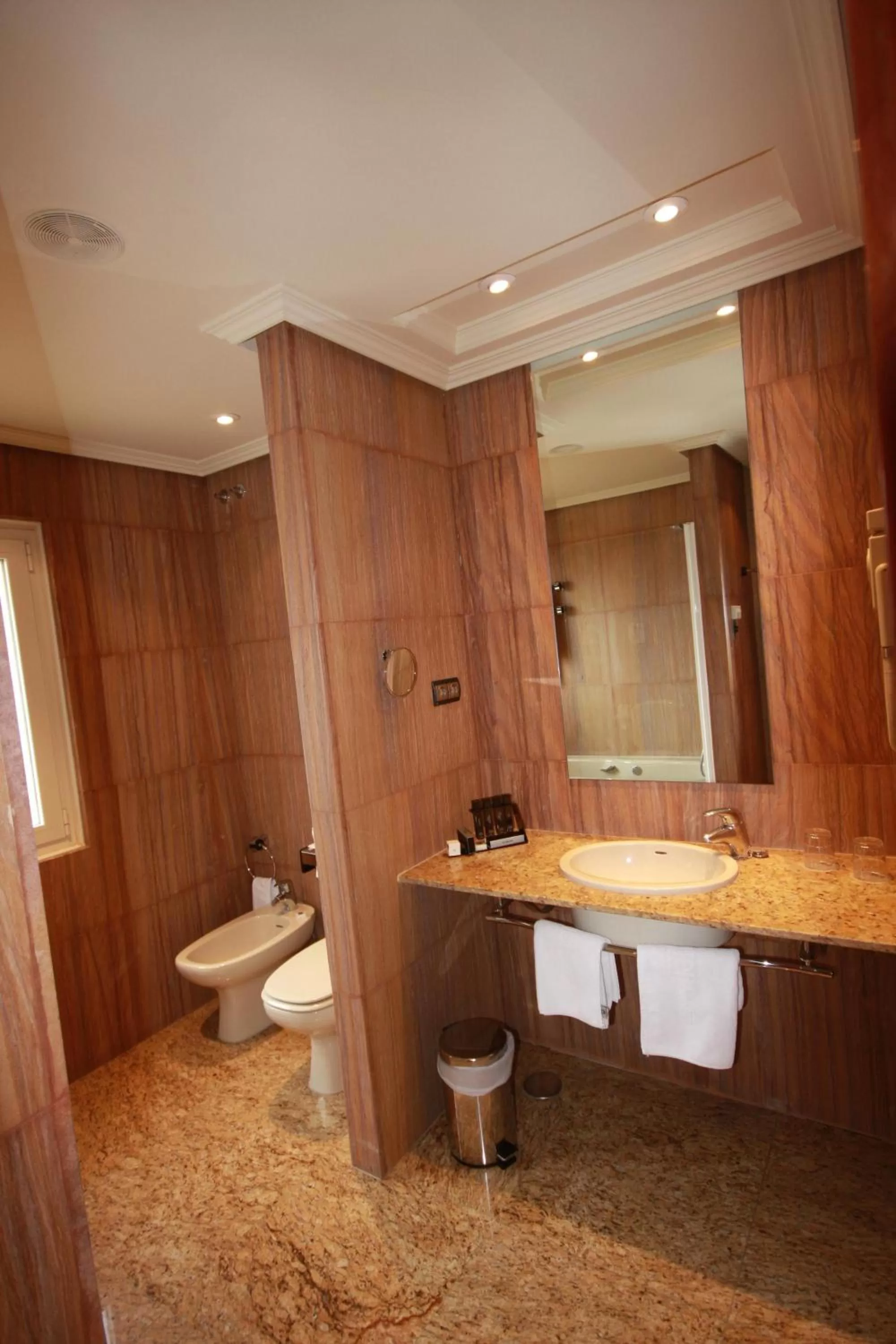 Bathroom in Hotel Olid