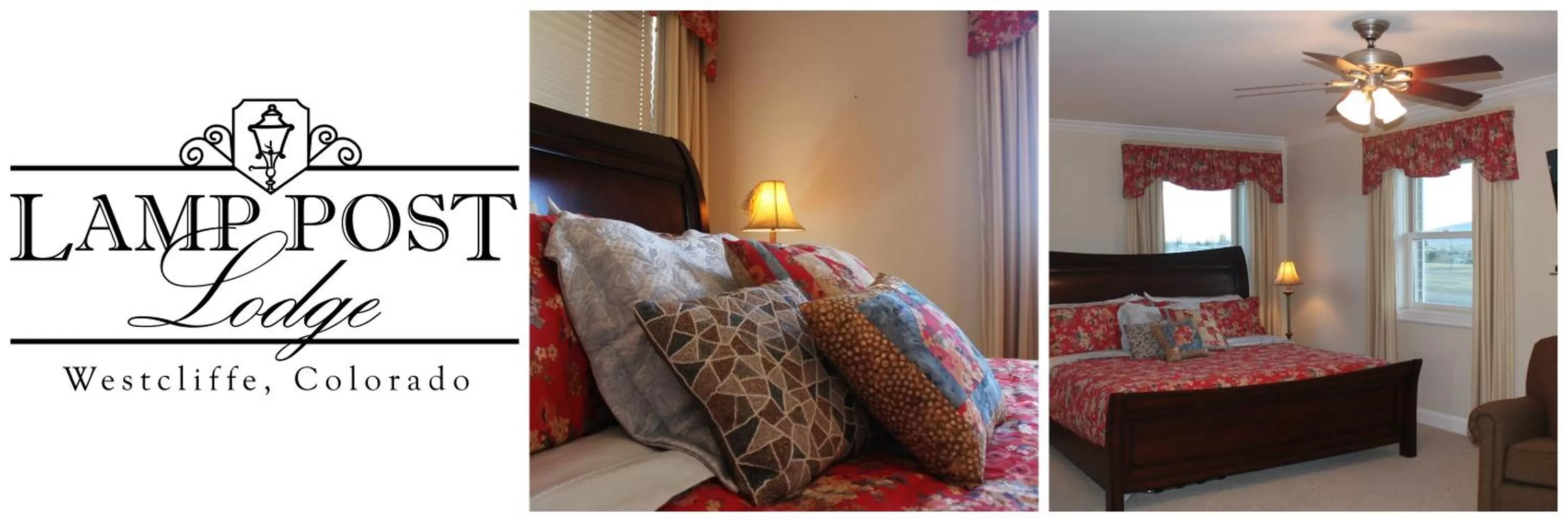 Bed in Lamp Post Lodge