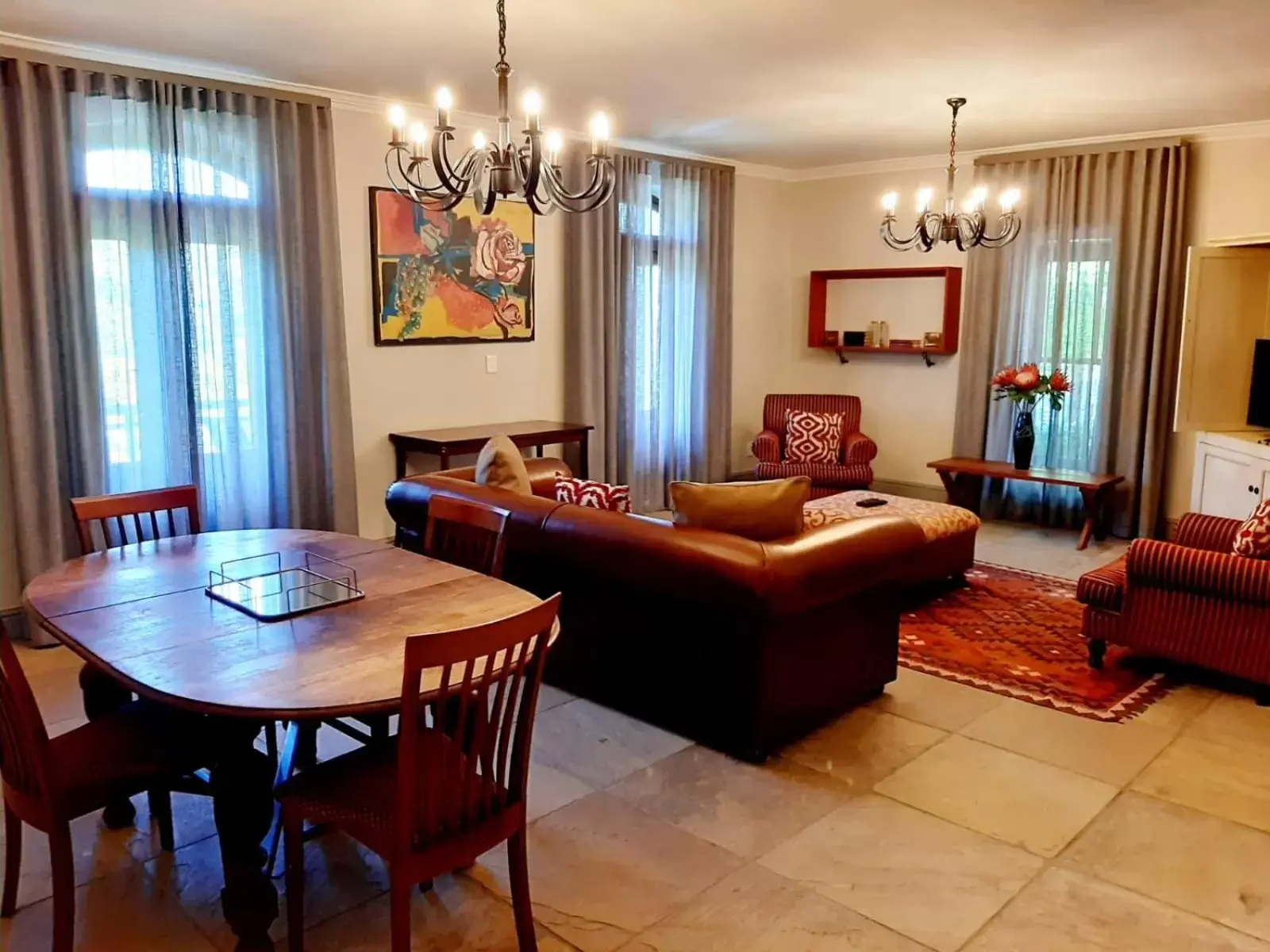 Living room, Seating Area in De Zalze Lodge & Residences