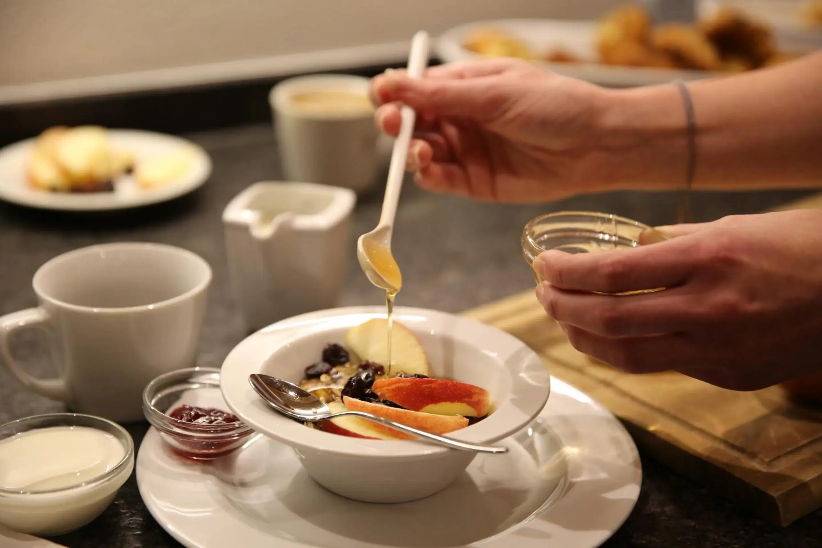 Food close-up in Hotel Grüner Baum