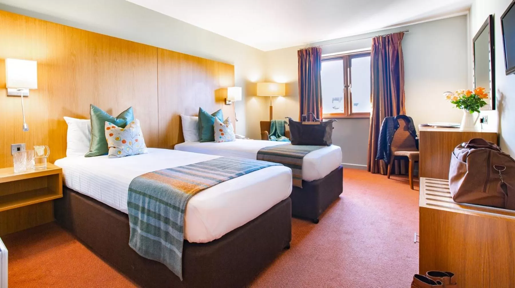 Photo of the whole room, Bed in Lanhydrock Hotel & Golf Club