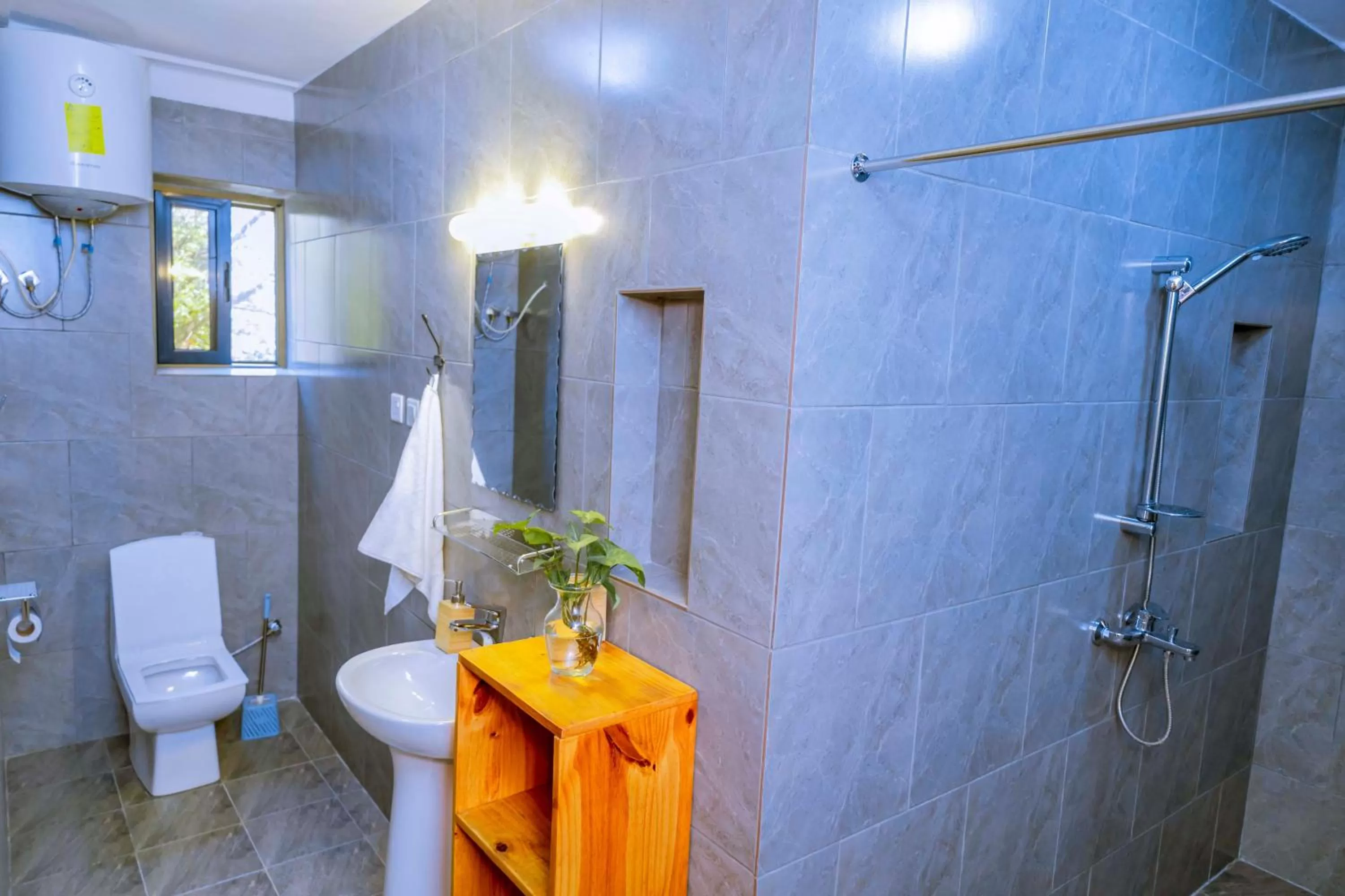 Shower in Nature Kigali