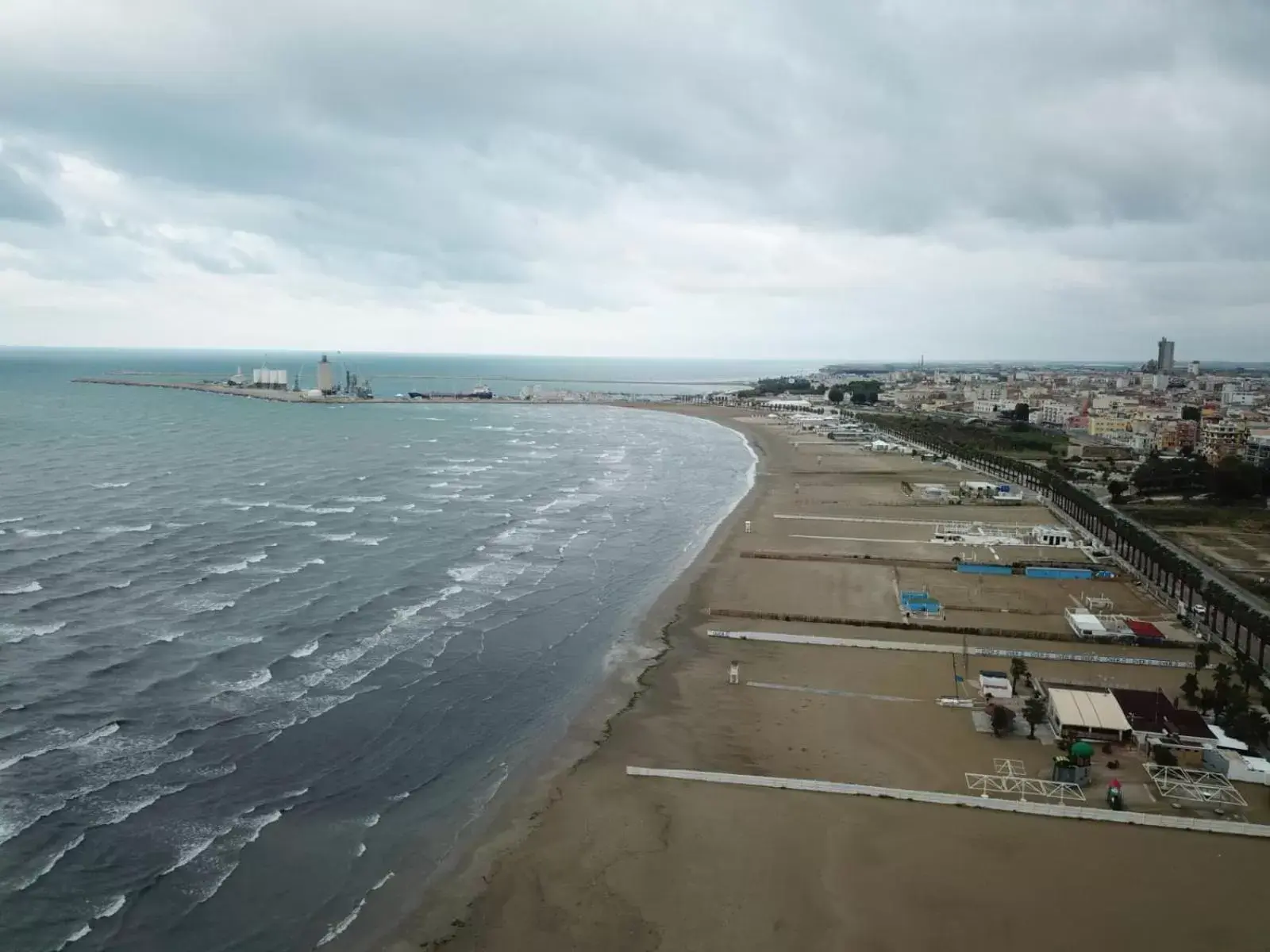 Beach, Bird's-eye View in b&b Tosches