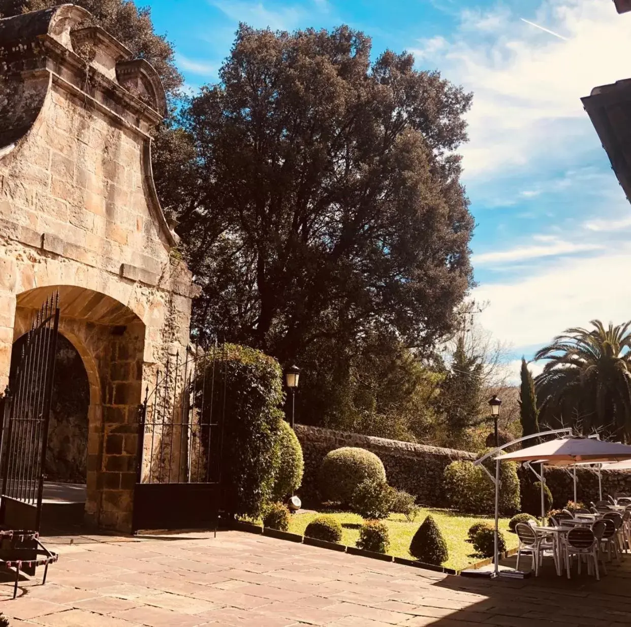 Garden in Palacio de Arce